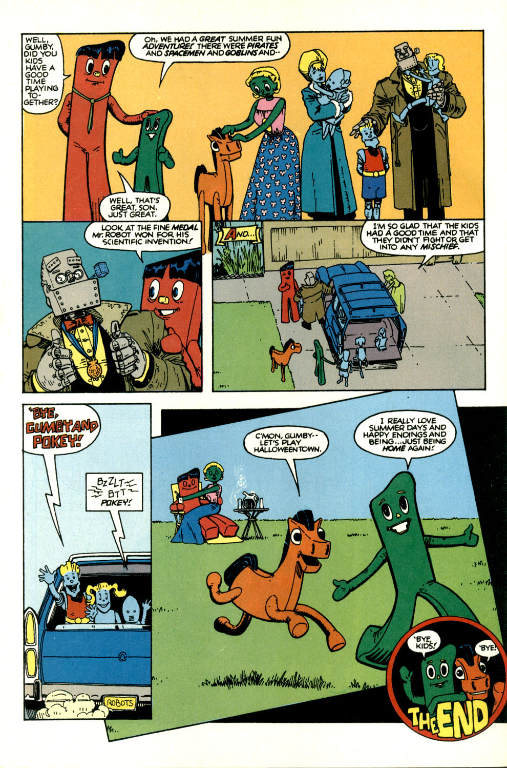 Read online Gumby's Summer Fun Special comic -  Issue # Full - 43