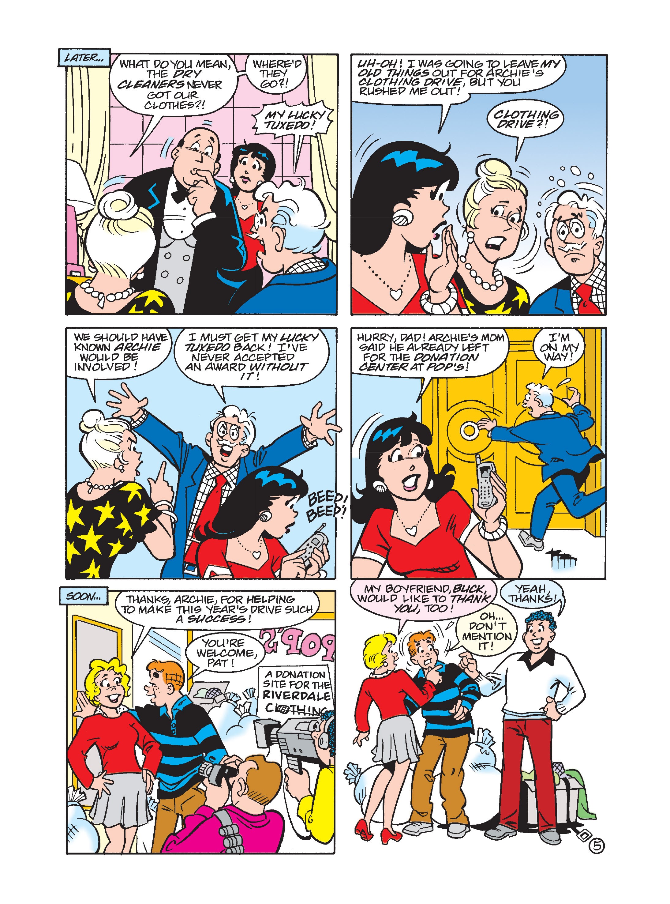 Read online Archie's Double Digest Magazine comic -  Issue #250 - 185