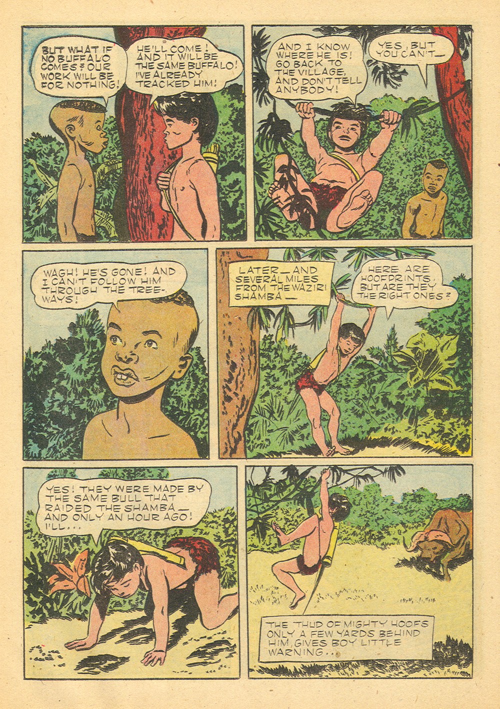 Read online Tarzan (1948) comic -  Issue #45 - 24