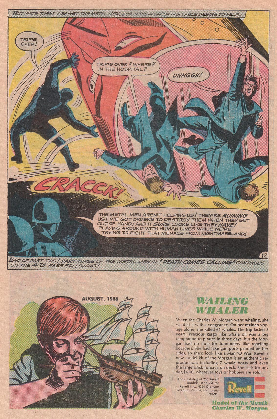 Read online Metal Men (1963) comic -  Issue #34 - 16