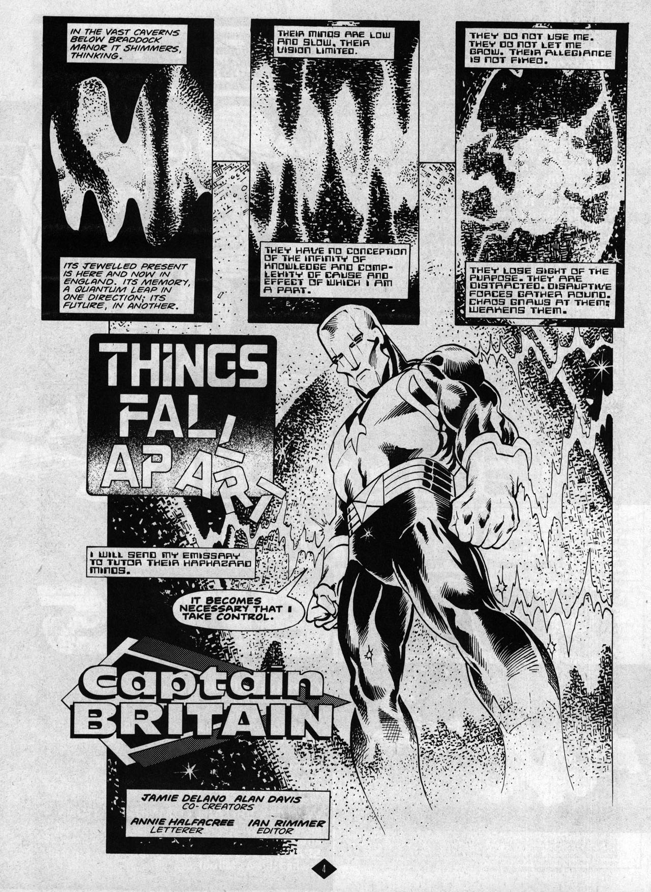 Read online Captain Britain (1985) comic -  Issue #7 - 4