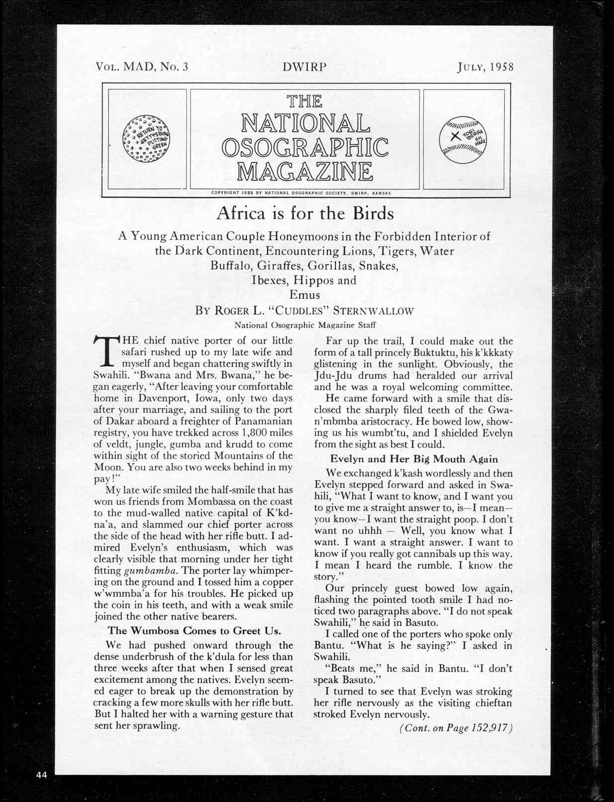 Read online MAD comic -  Issue #41 - 46