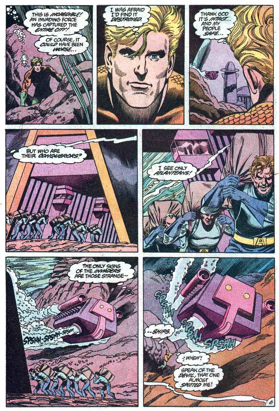 Read online Aquaman (1989) comic -  Issue #1 - 7