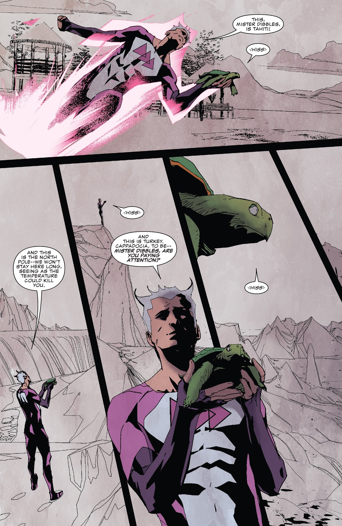 Read online Quicksilver: No Surrender comic -  Issue #4 - 5