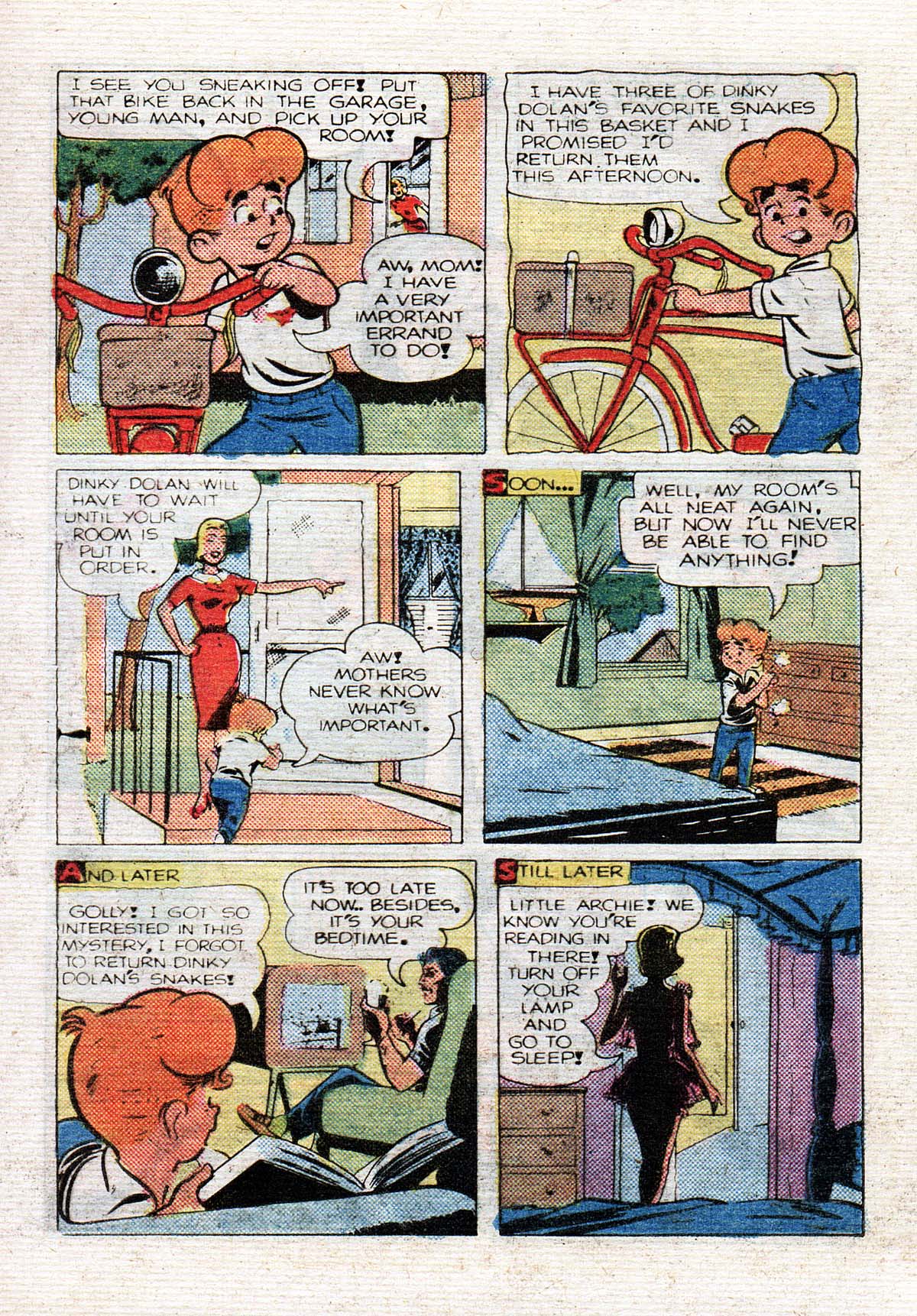 Read online Little Archie Comics Digest Magazine comic -  Issue #33 - 52