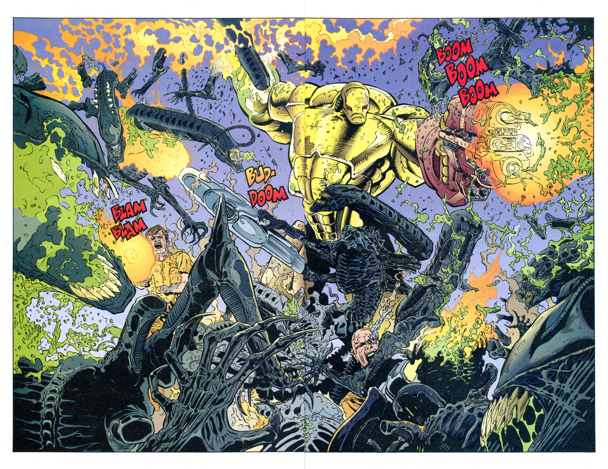 Read online Aliens: Stronghold comic -  Issue #4 - 22