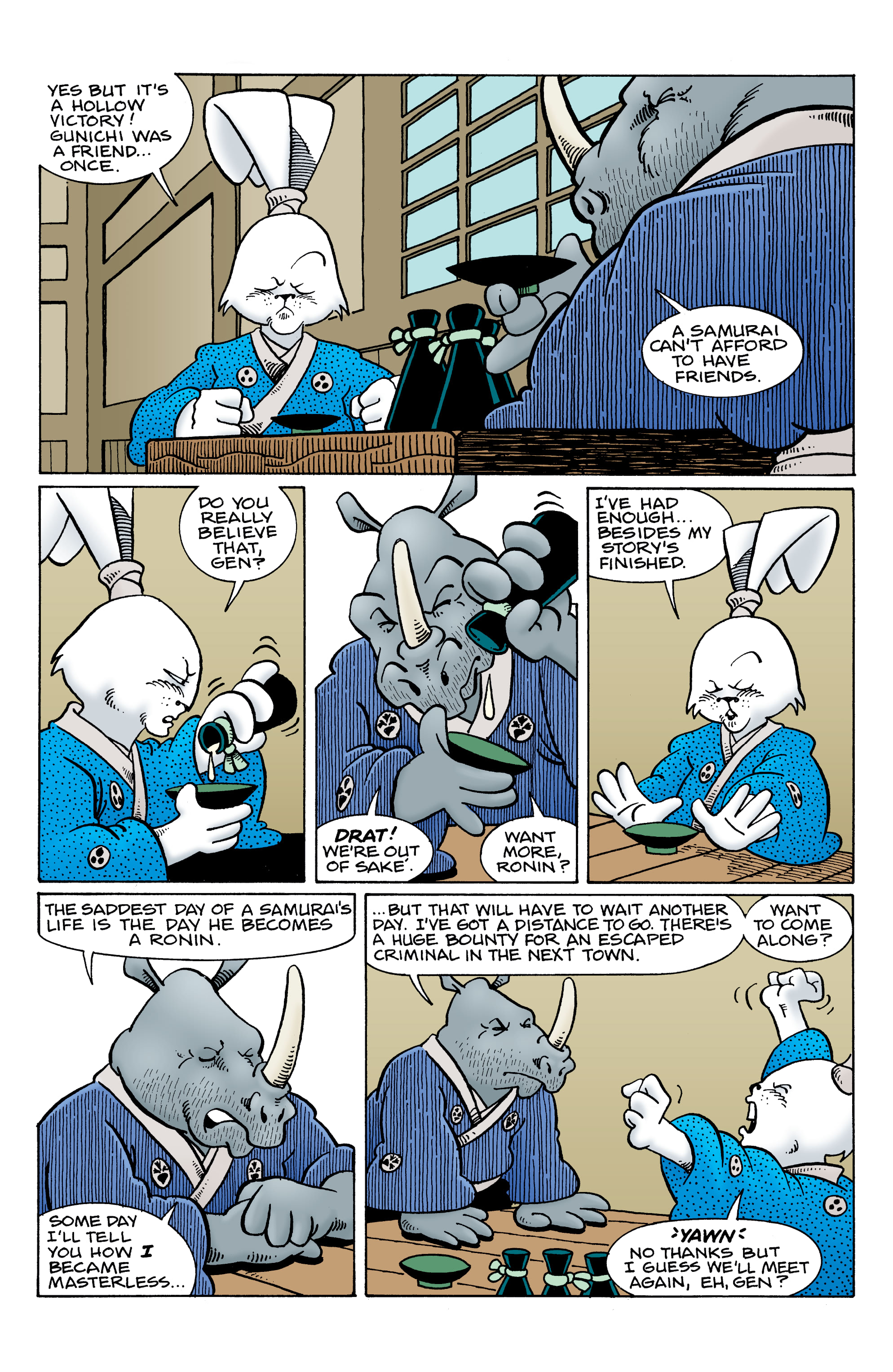 Read online Usagi Yojimbo Color Classics comic -  Issue #5 - 11