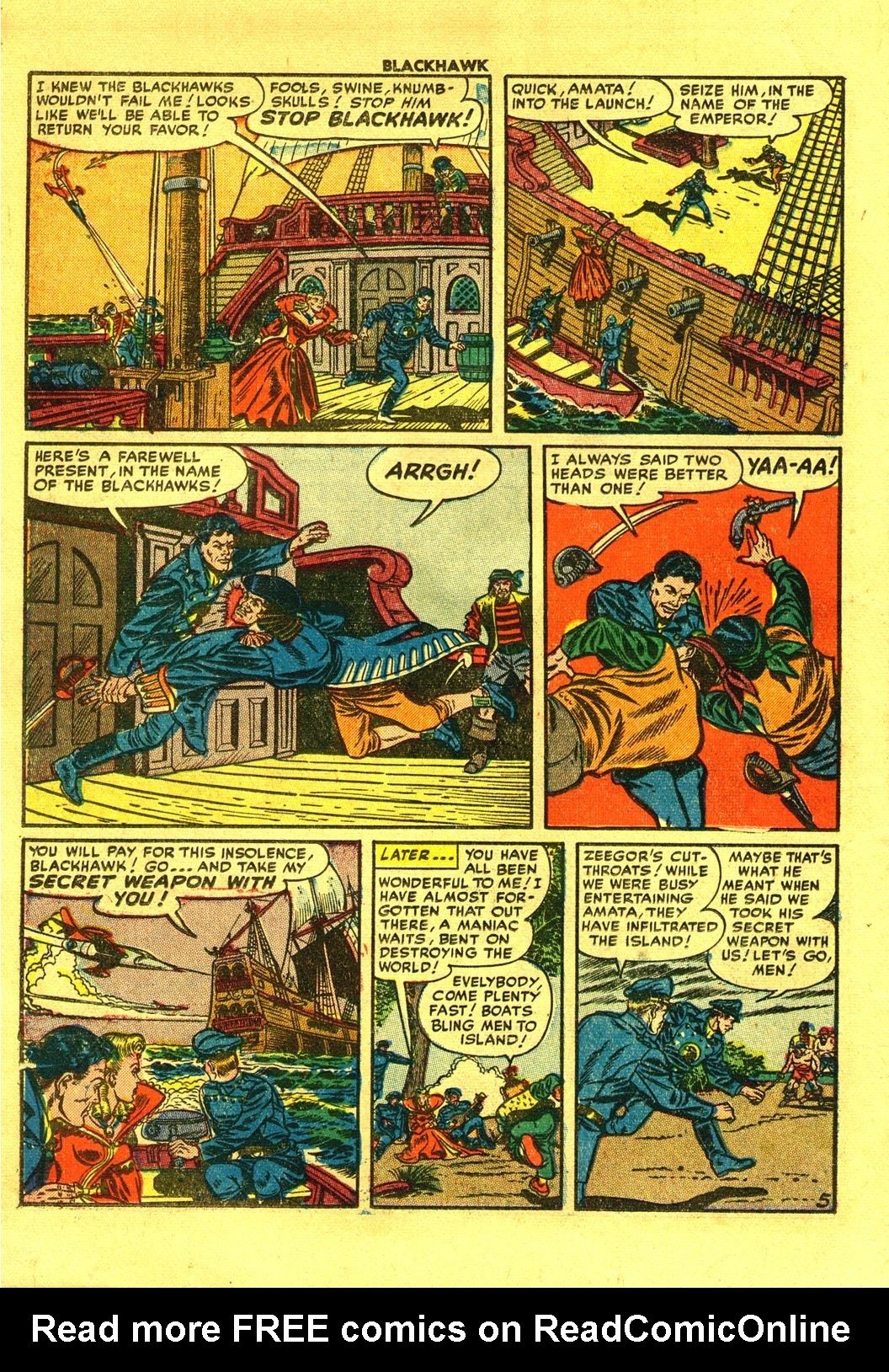 Read online Blackhawk (1957) comic -  Issue #51 - 22