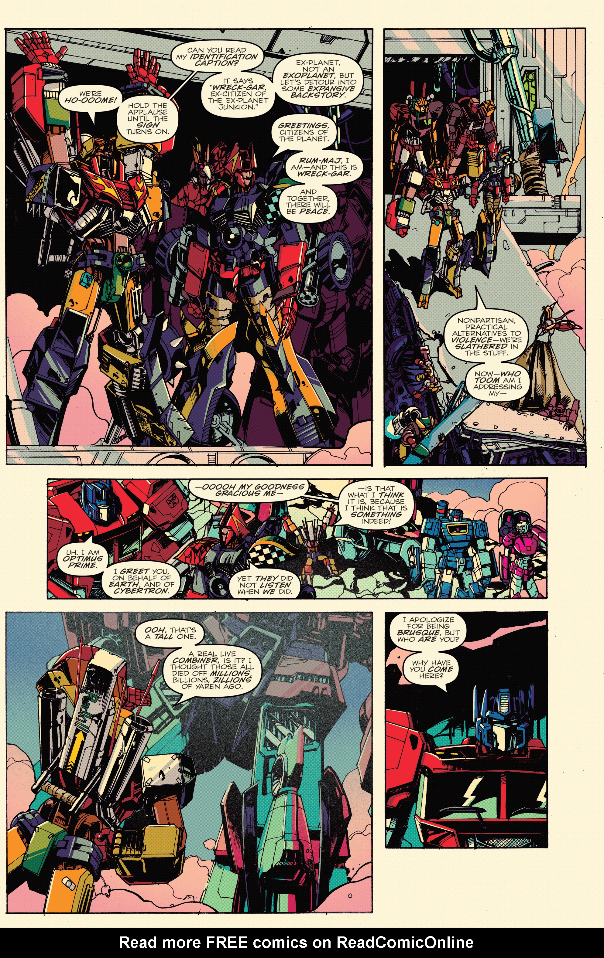 Read online Optimus Prime comic -  Issue #2 - 6