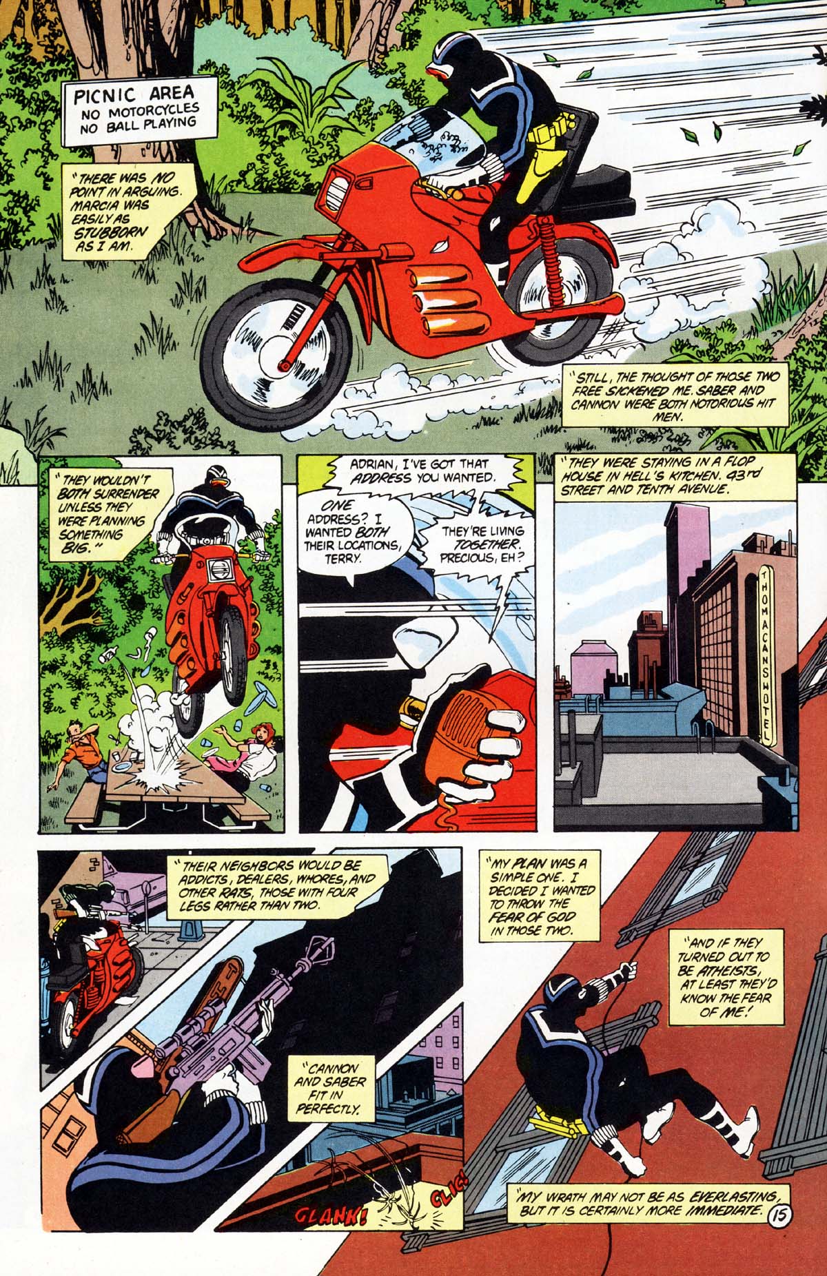 Read online Vigilante (1983) comic -  Issue #5 - 16