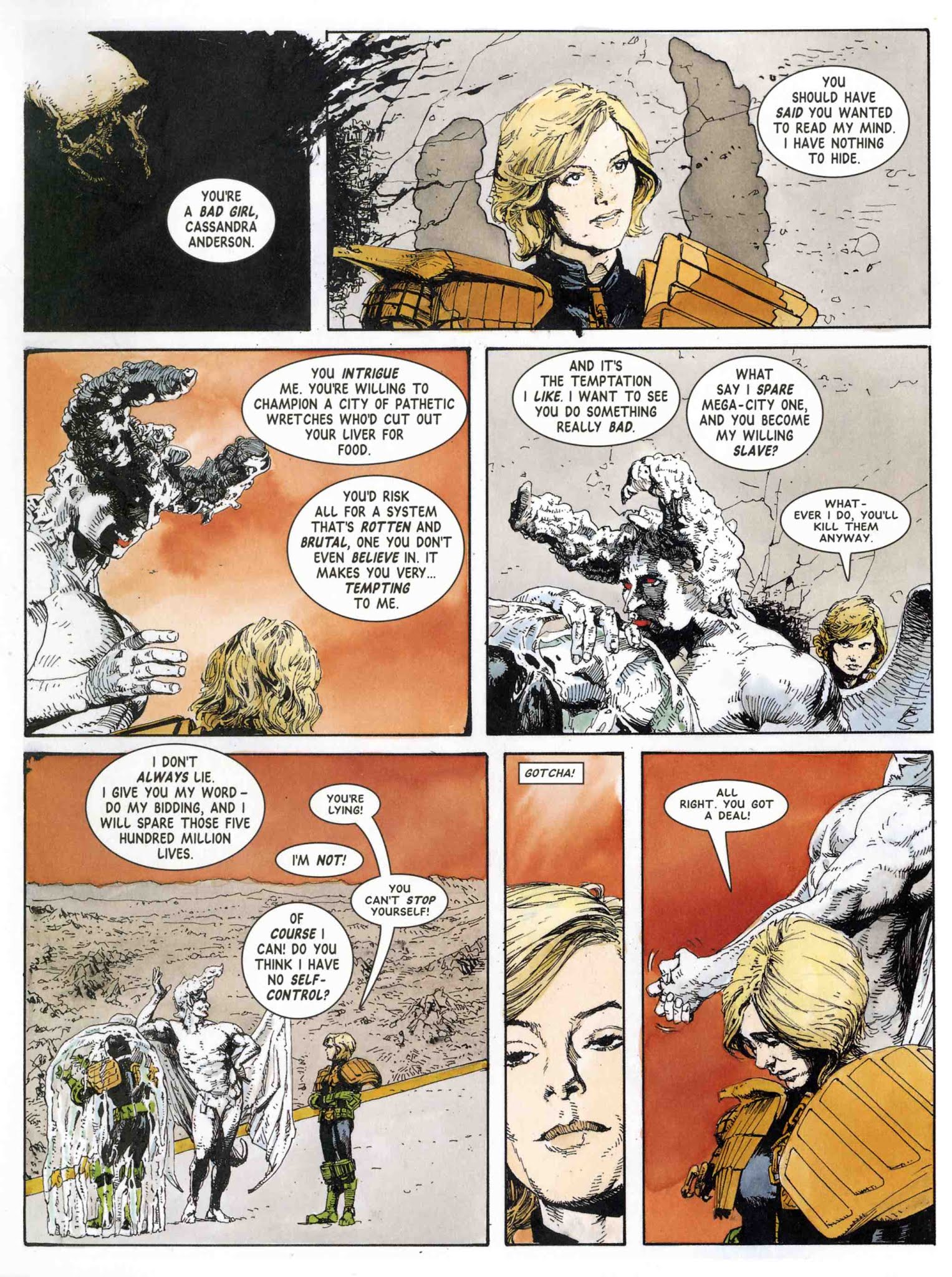 Read online Judge Anderson comic -  Issue # TPB - 75