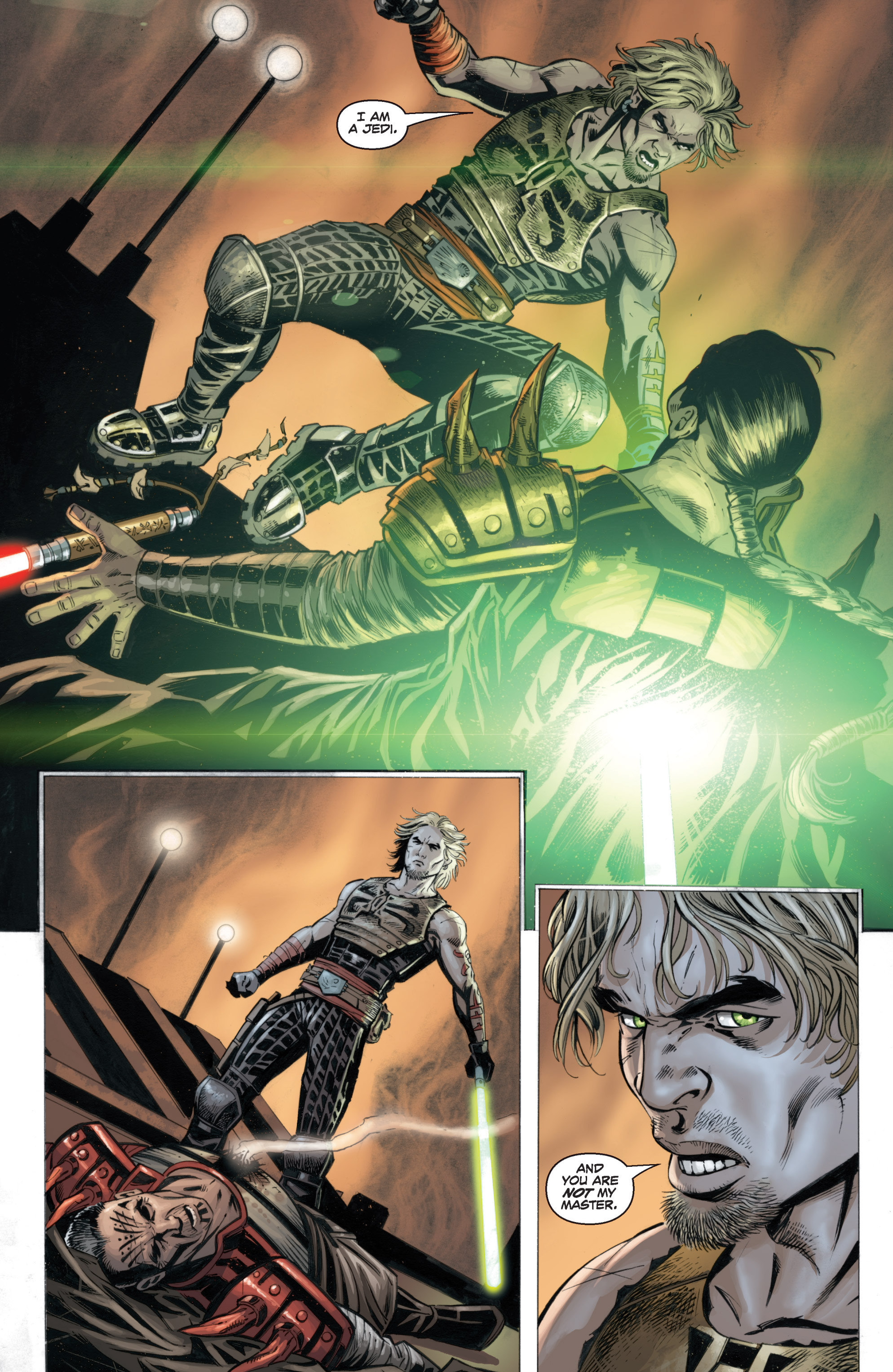 Read online Star Wars: Legacy War comic -  Issue #6 - 12