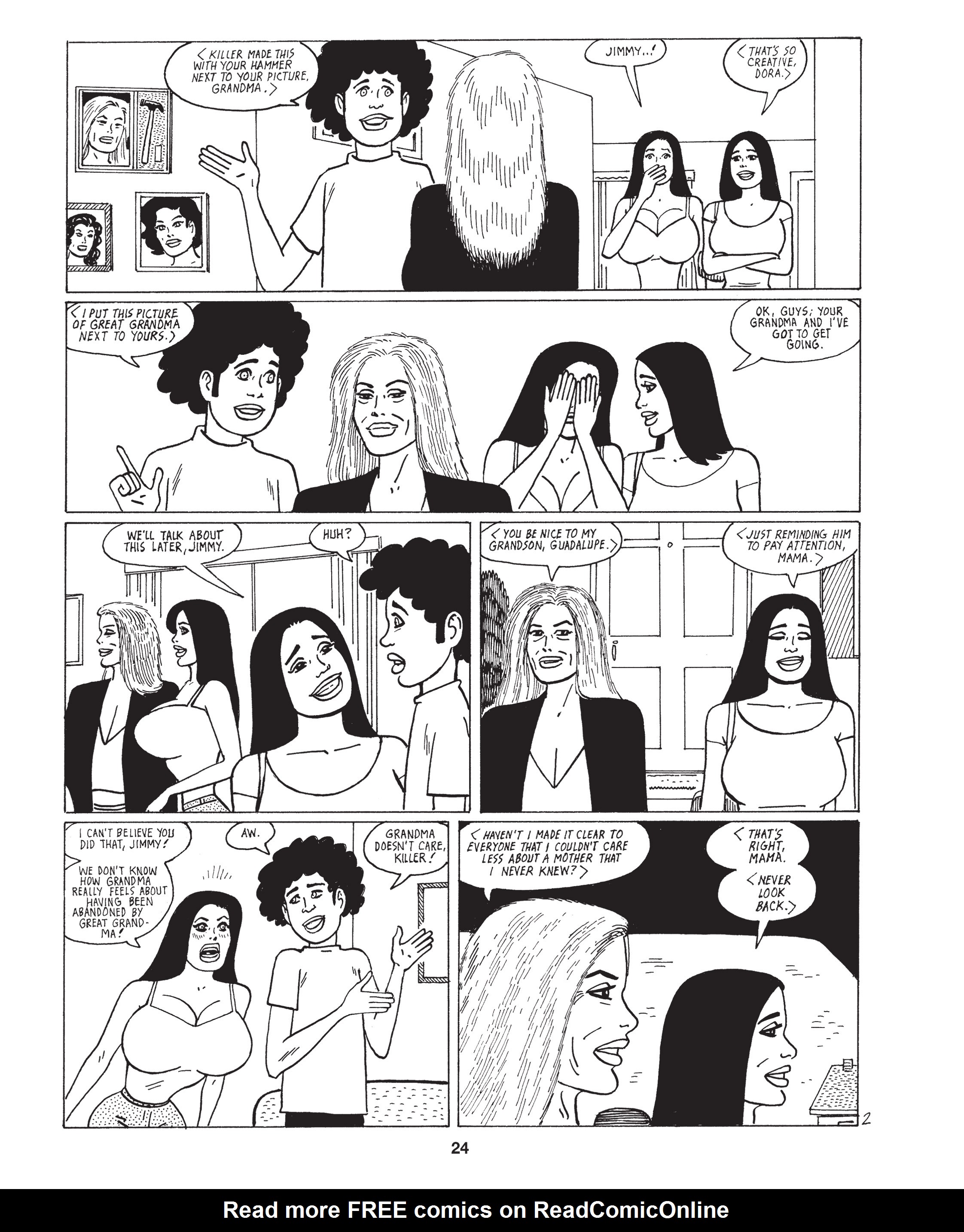 Read online Love and Rockets: New Stories comic -  Issue #6 - 26