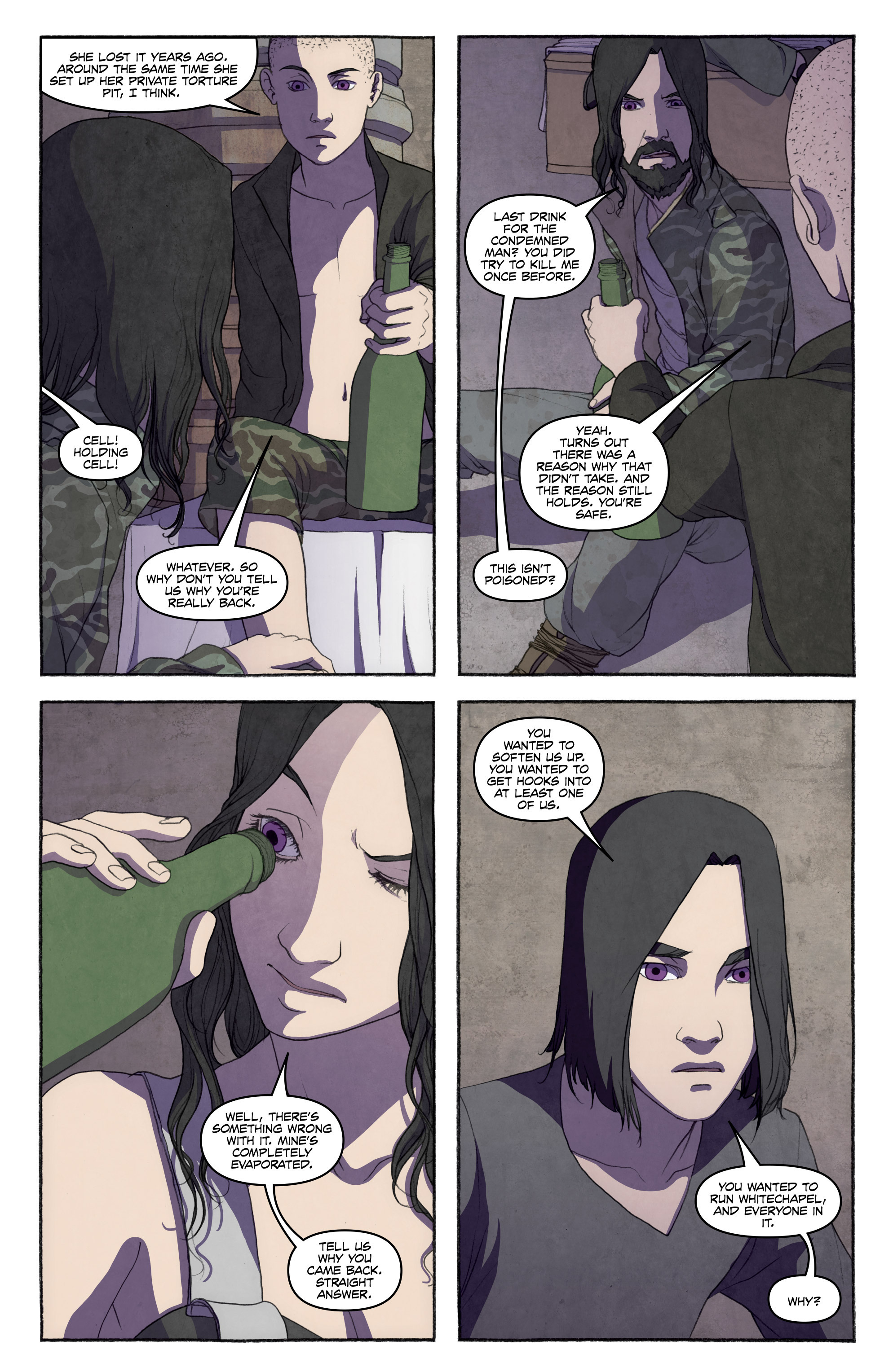 Read online FreakAngels comic -  Issue #6 - 56