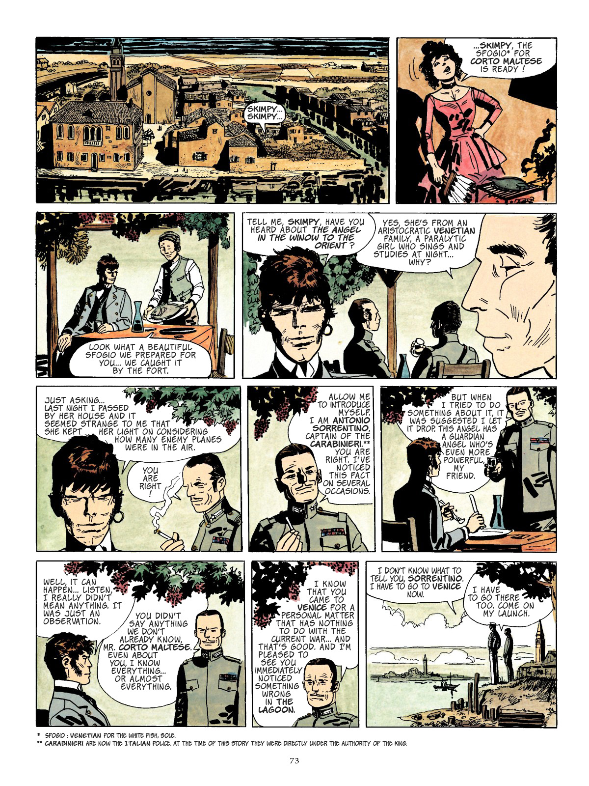 Read online Corto Maltese comic -  Issue # TPB 6 - 68