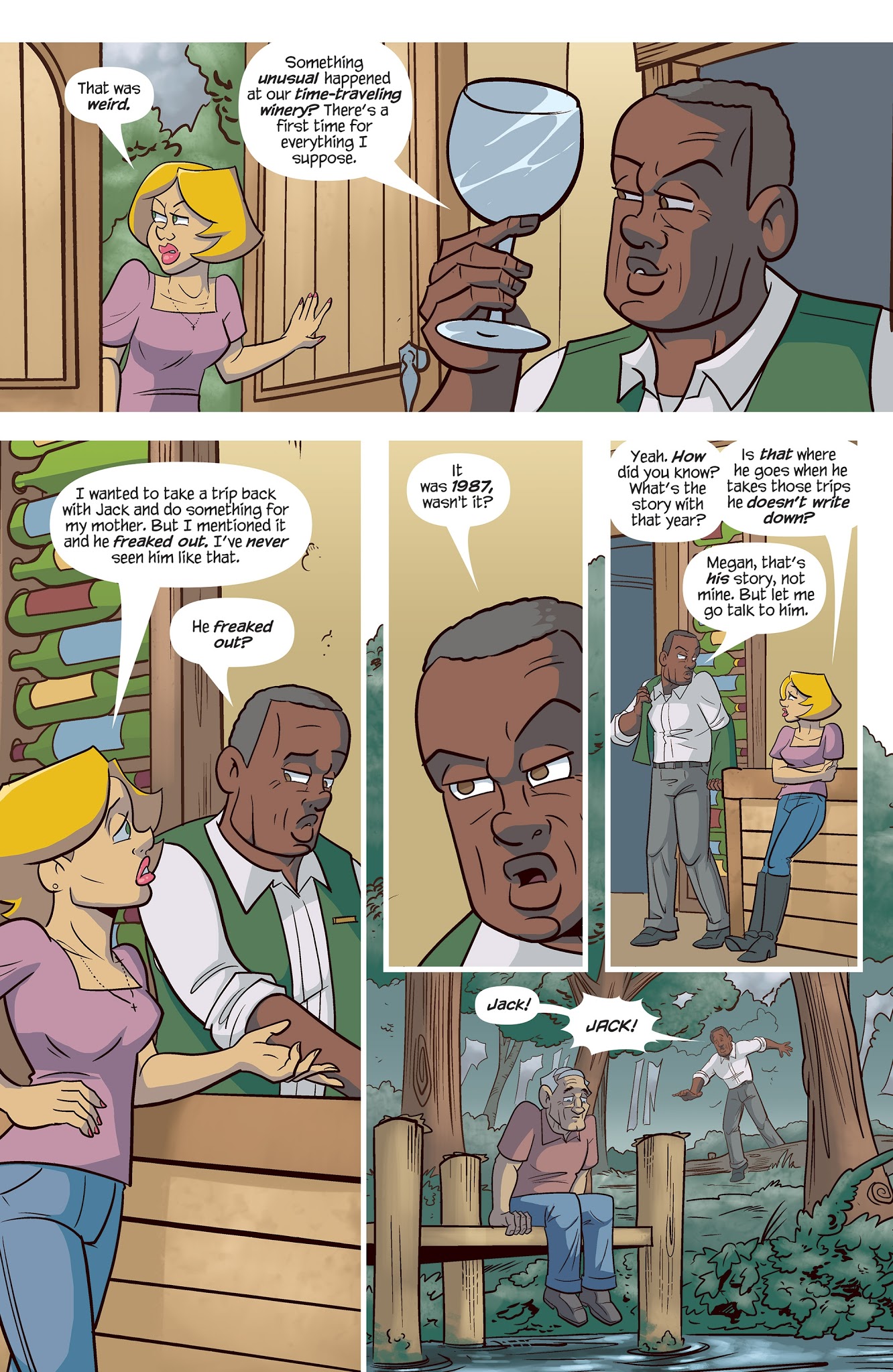 Read online Time & Vine comic -  Issue #4 - 23