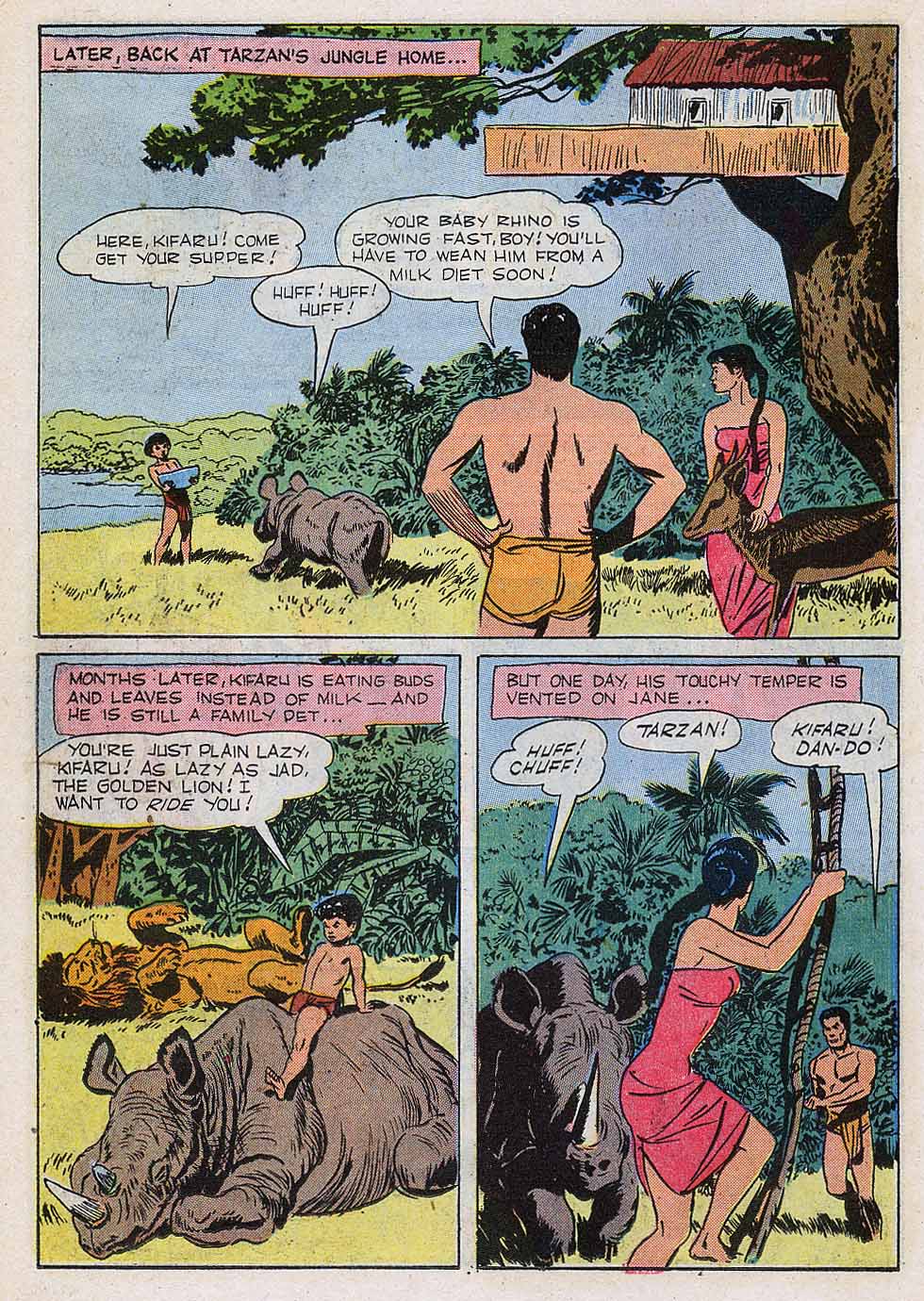 Read online Tarzan (1948) comic -  Issue #100 - 22