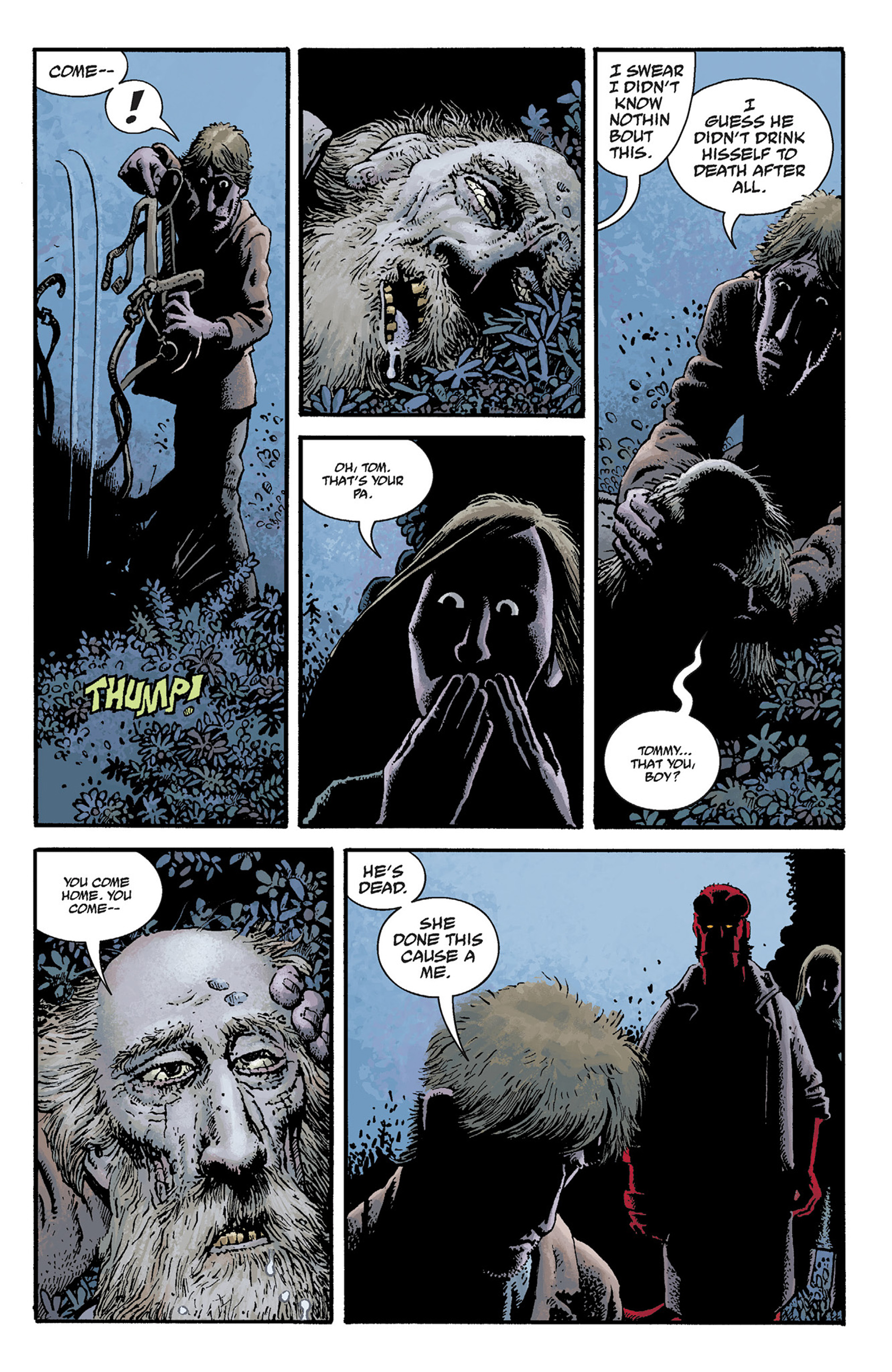 Read online Hellboy: The Crooked Man and Others comic -  Issue # TPB - 31