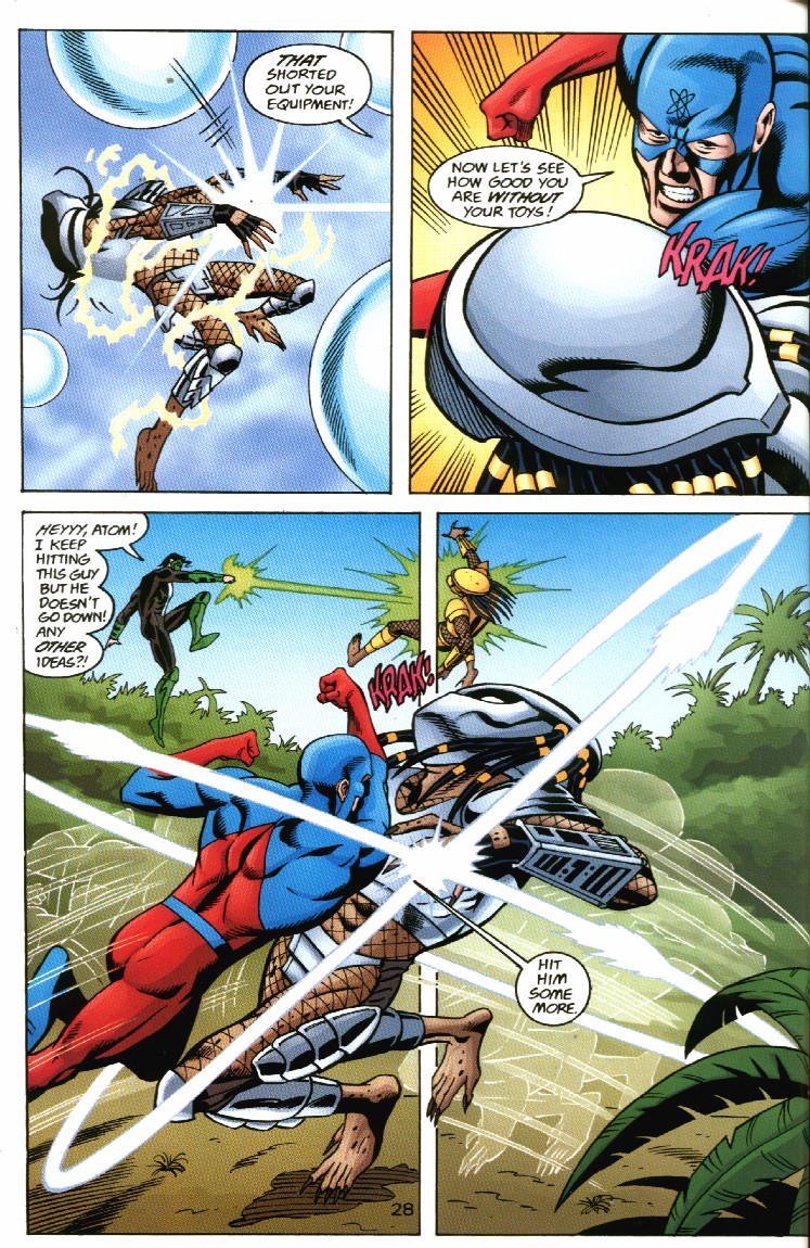 Read online JLA Versus Predator comic -  Issue # Full - 30