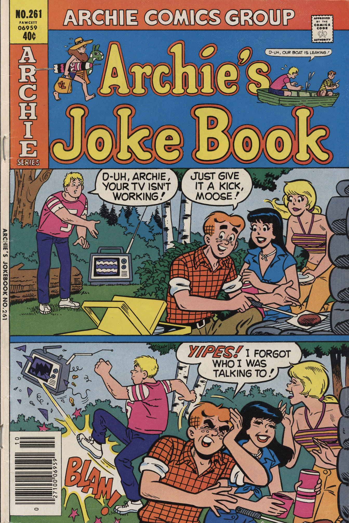 Read online Archie's Joke Book Magazine comic -  Issue #261 - 1