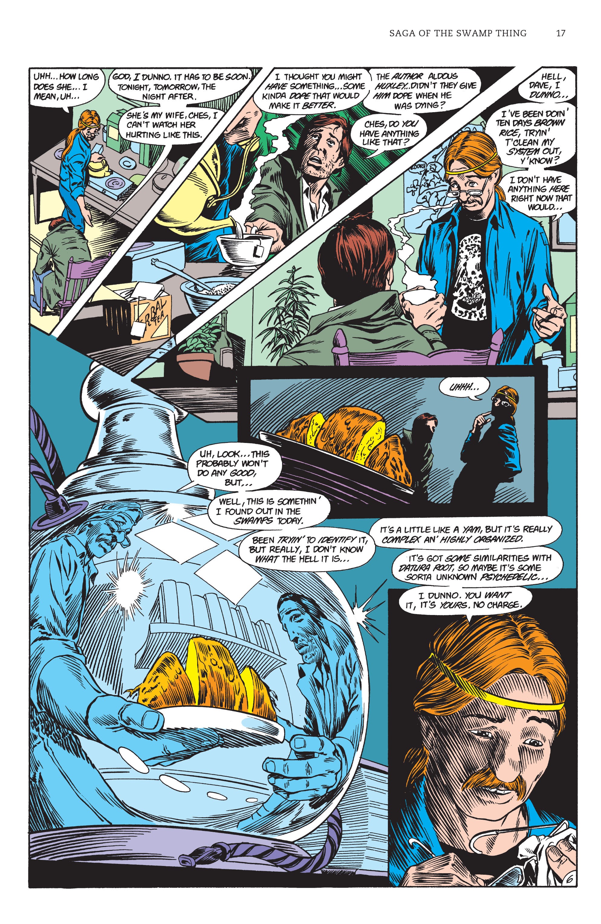 Read online Saga of the Swamp Thing comic -  Issue # TPB 4 (Part 1) - 14