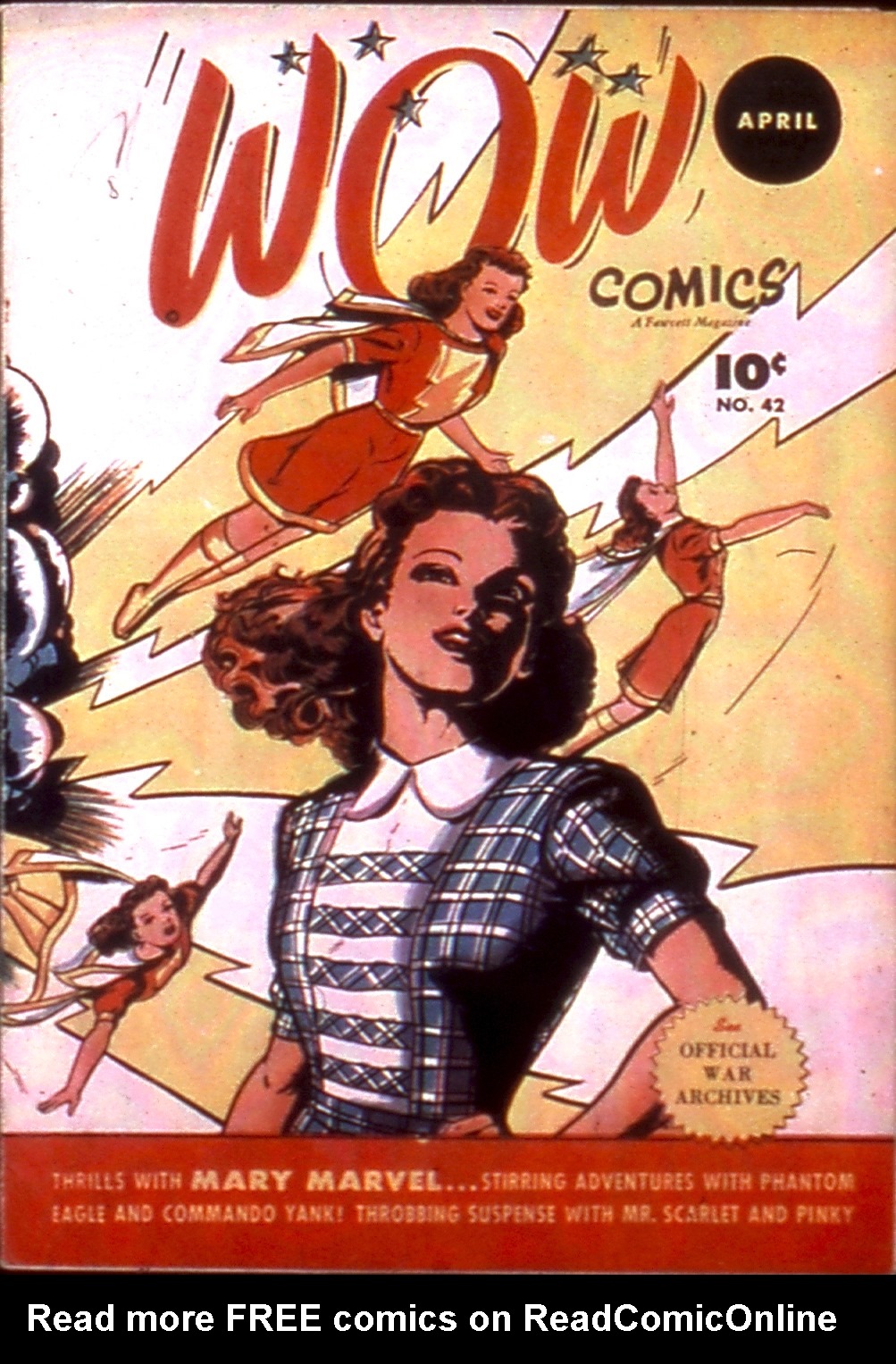 Read online Wow Comics comic -  Issue #42 - 1