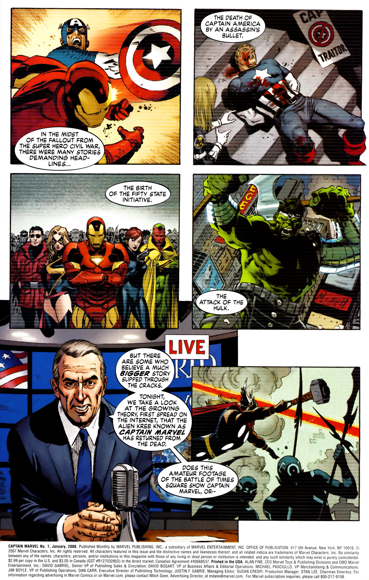 Read online Captain Marvel (2008) comic -  Issue #1 - 3