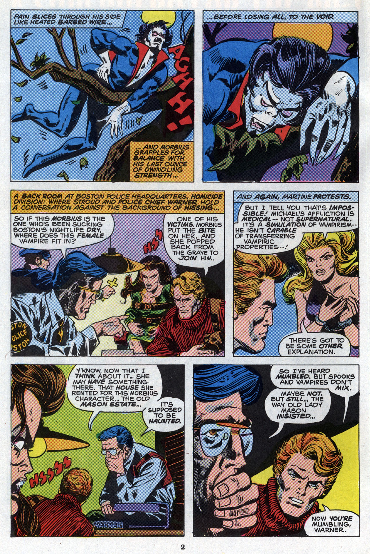 Read online Morbius Revisited comic -  Issue #2 - 4