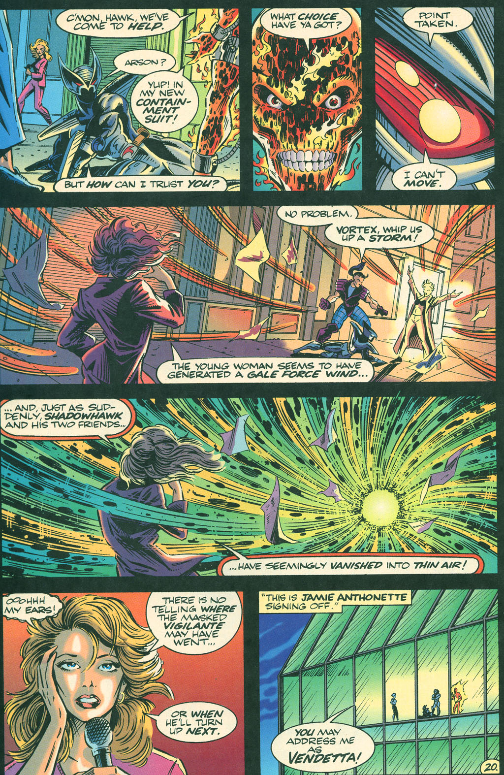 Read online ShadowHawk comic -  Issue #4 - 24