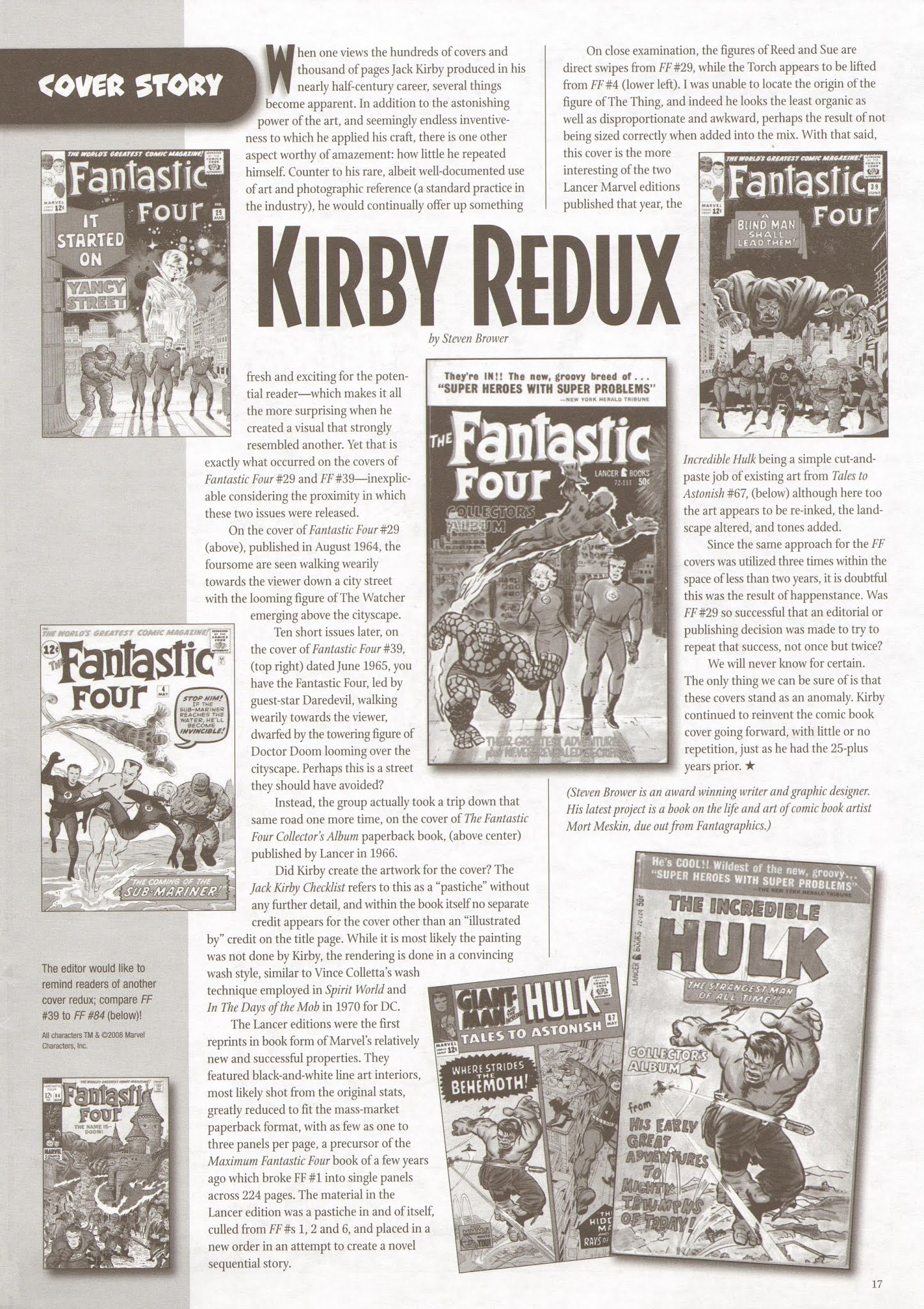 Read online The Jack Kirby Collector comic -  Issue #51 - 18