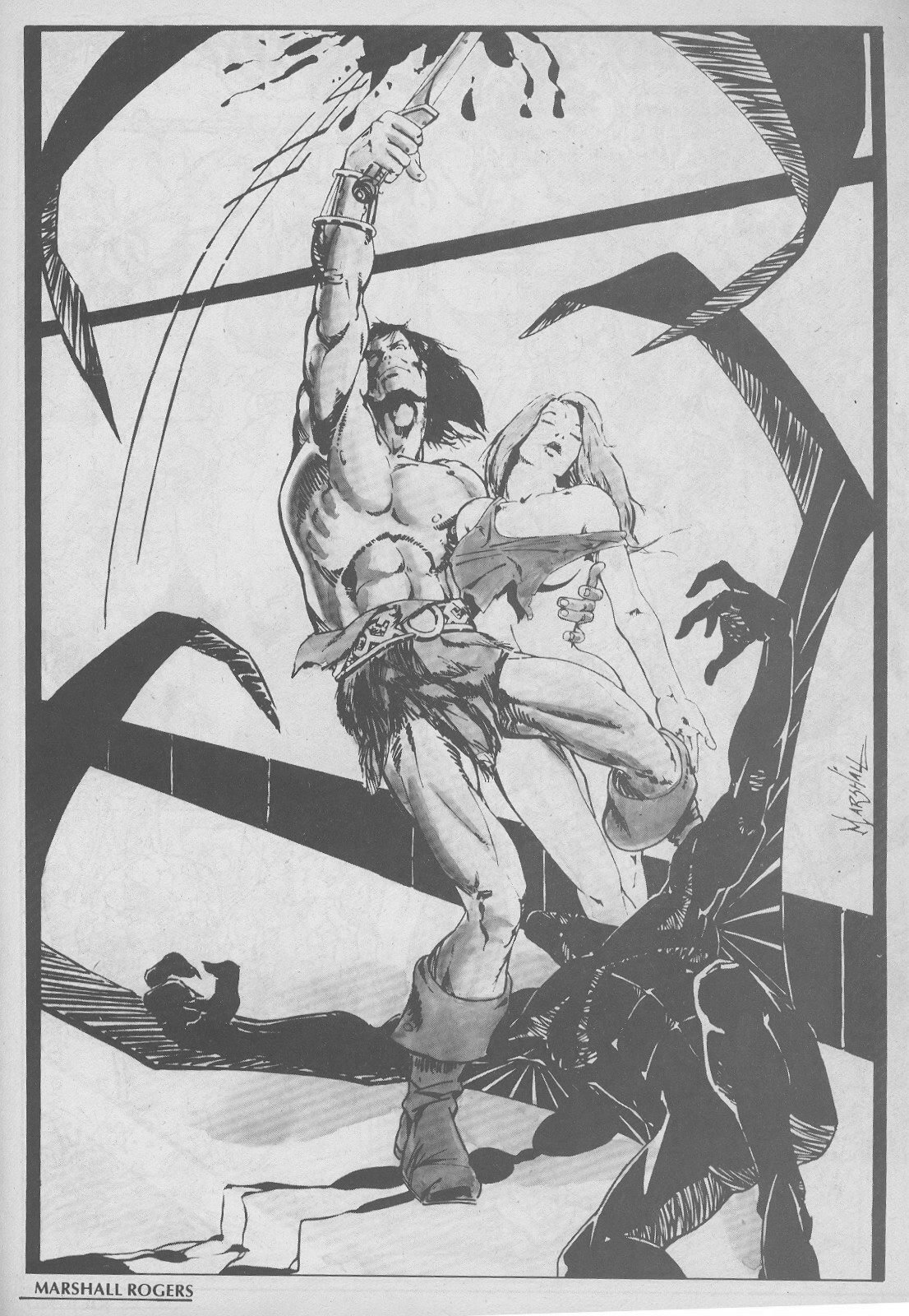 Read online The Savage Sword Of Conan comic -  Issue #44 - 59