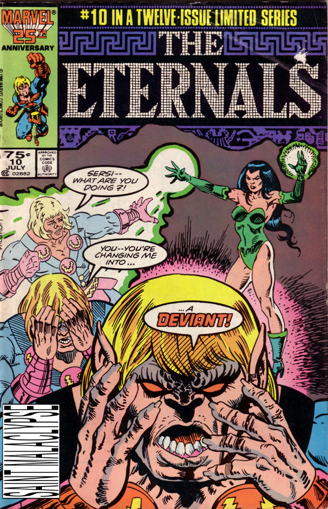 Read online Eternals (1985) comic -  Issue #10 - 1