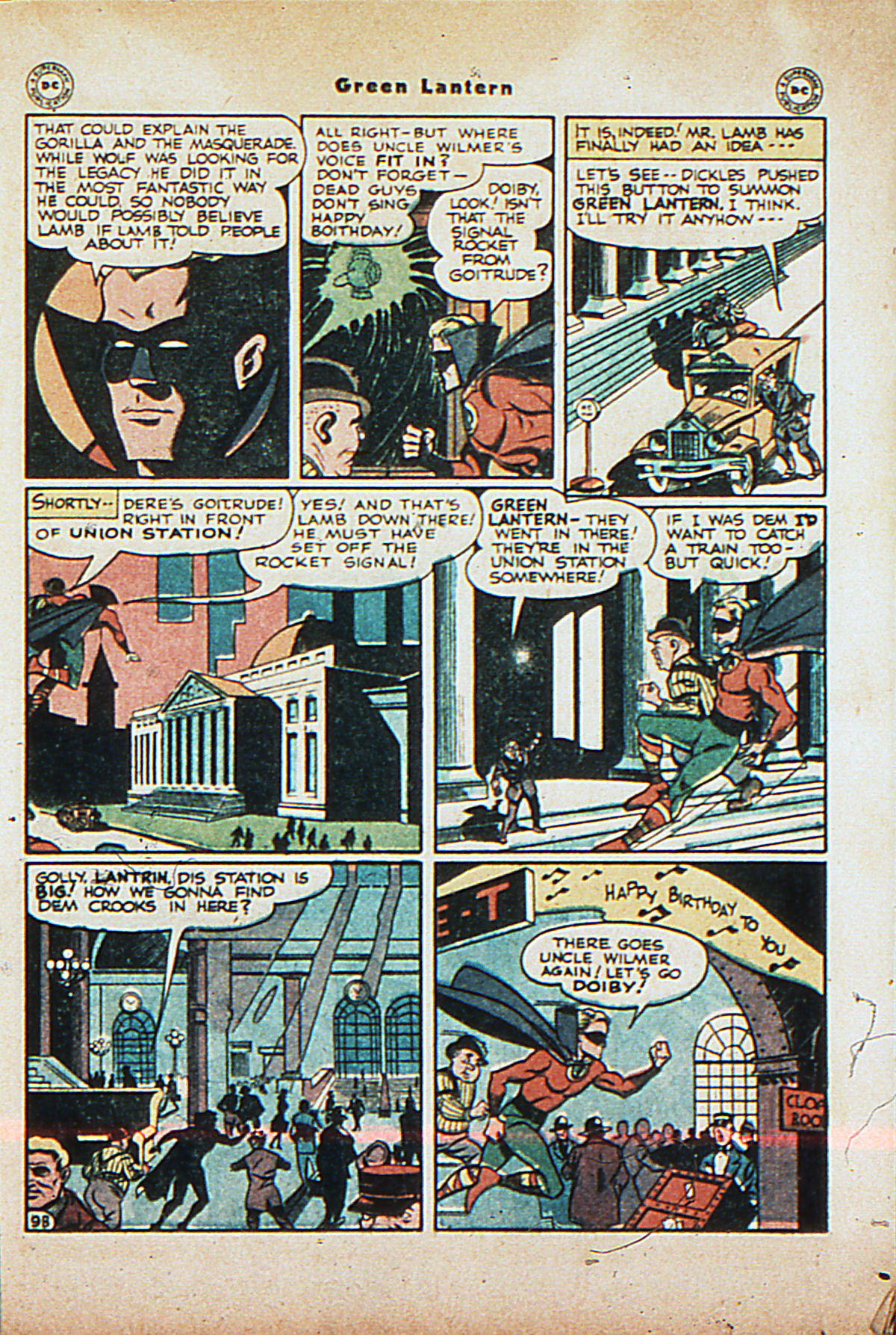 Read online Green Lantern (1941) comic -  Issue #27 - 30