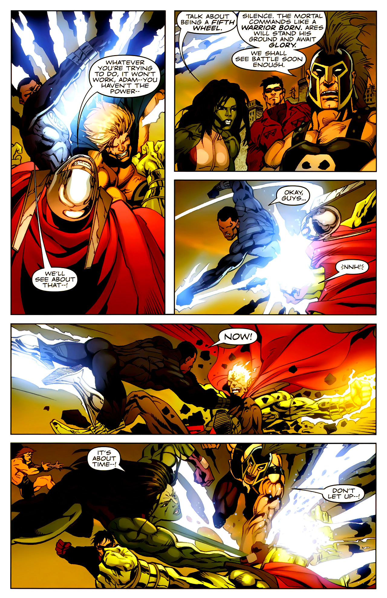 Read online Adam: Legend of the Blue Marvel comic -  Issue #5 - 24