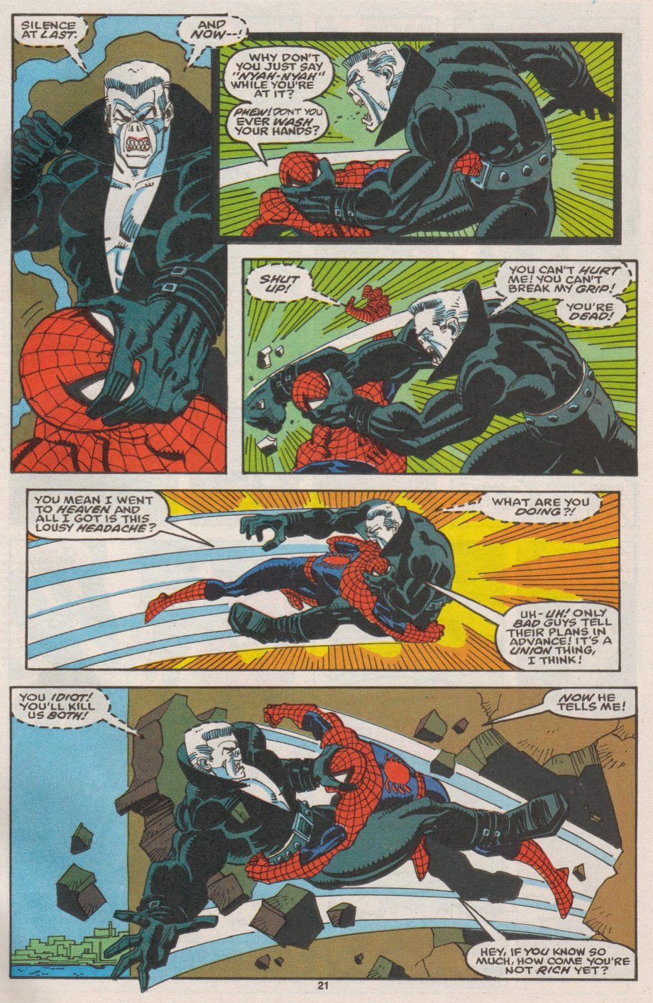 Read online The Spectacular Spider-Man (1976) comic -  Issue #205 - 16