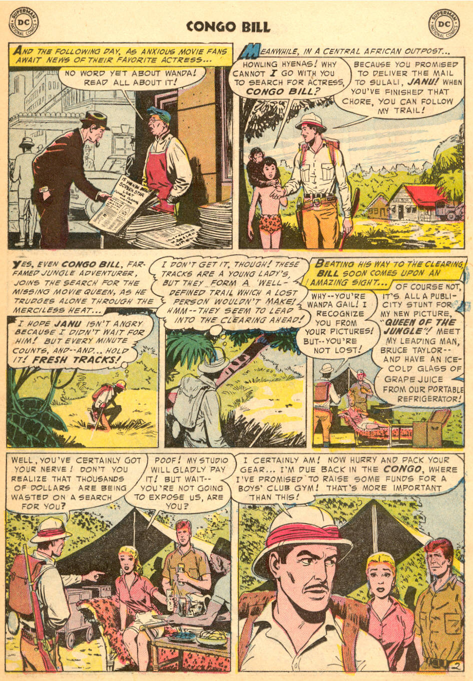 Read online Congo Bill comic -  Issue #1 - 14