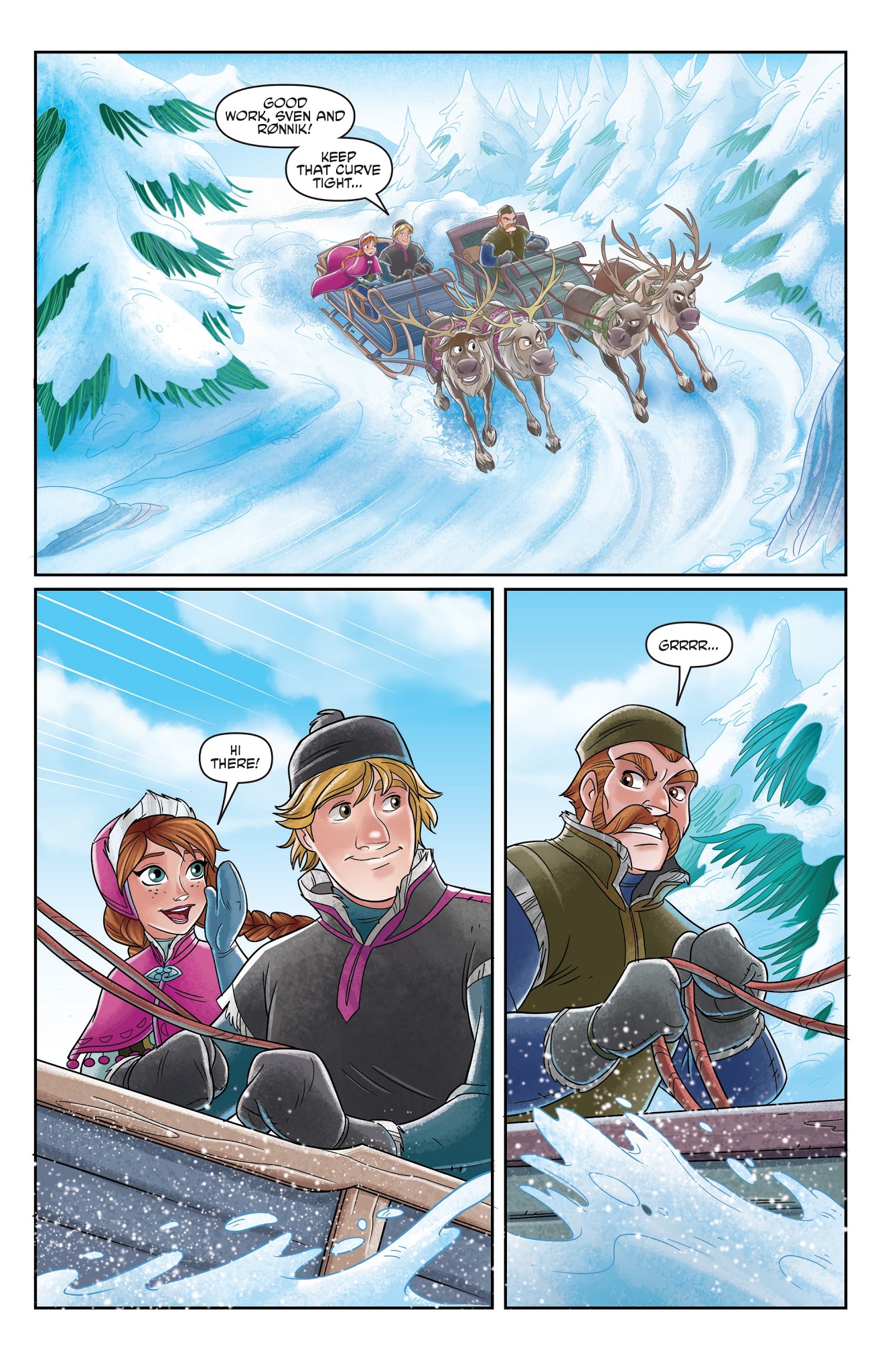 Read online Disney Frozen comic -  Issue #8 - 16