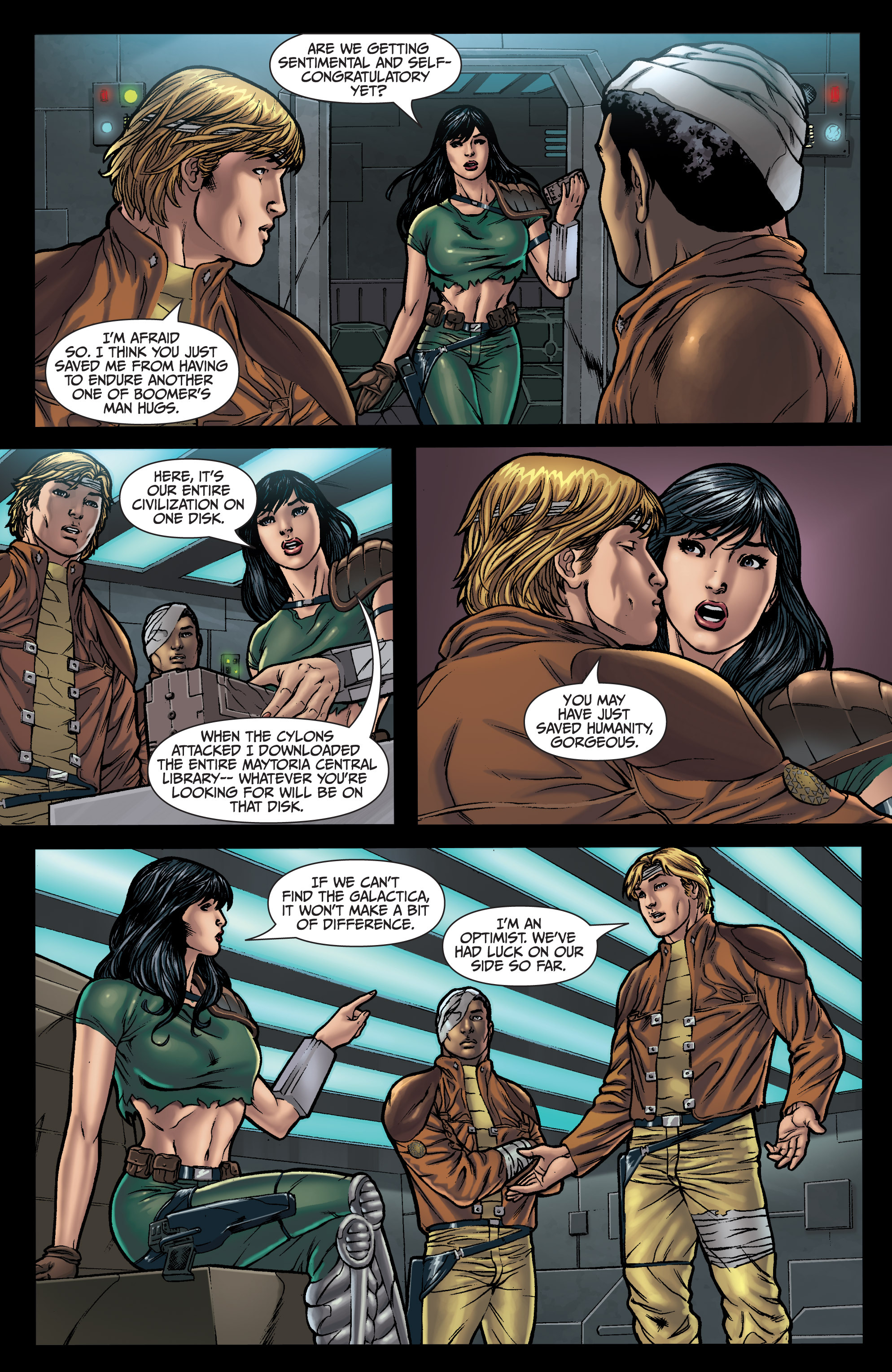 Read online Classic Battlestar Galactica (2006) comic -  Issue #4 - 18