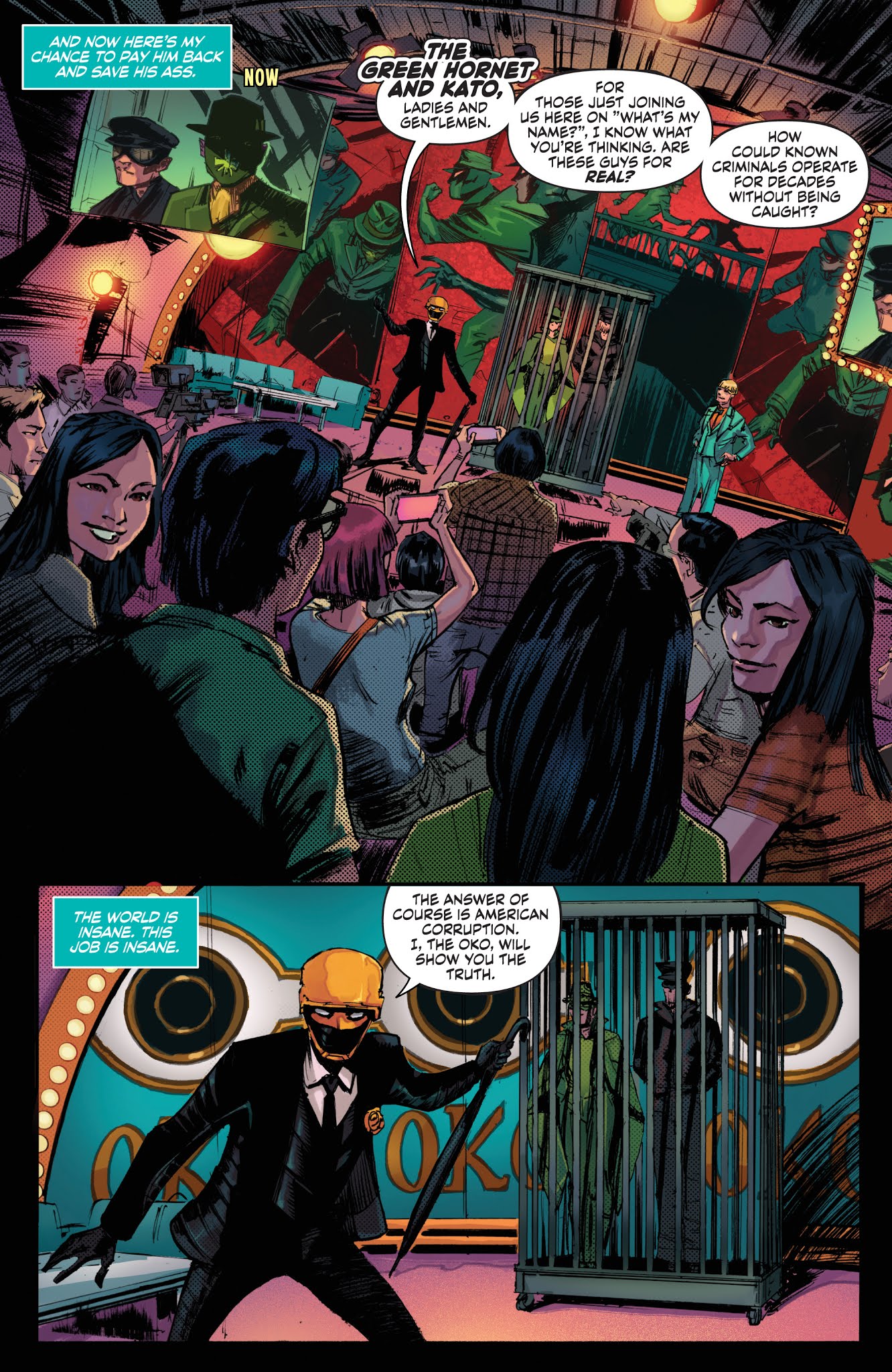 Read online Green Hornet: Generations comic -  Issue # TPB - 97