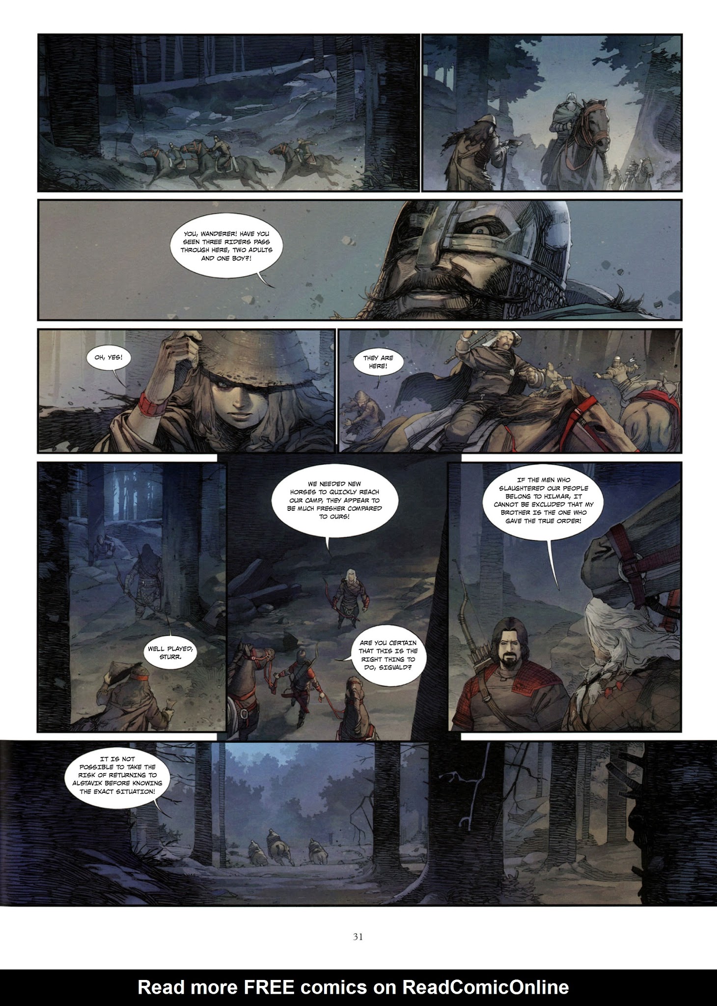 Read online Konungar comic -  Issue #2 - 32