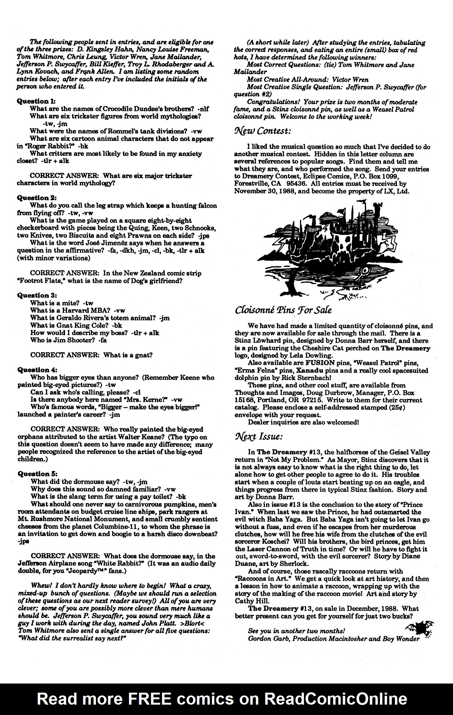 Read online The Dreamery comic -  Issue #12 - 20