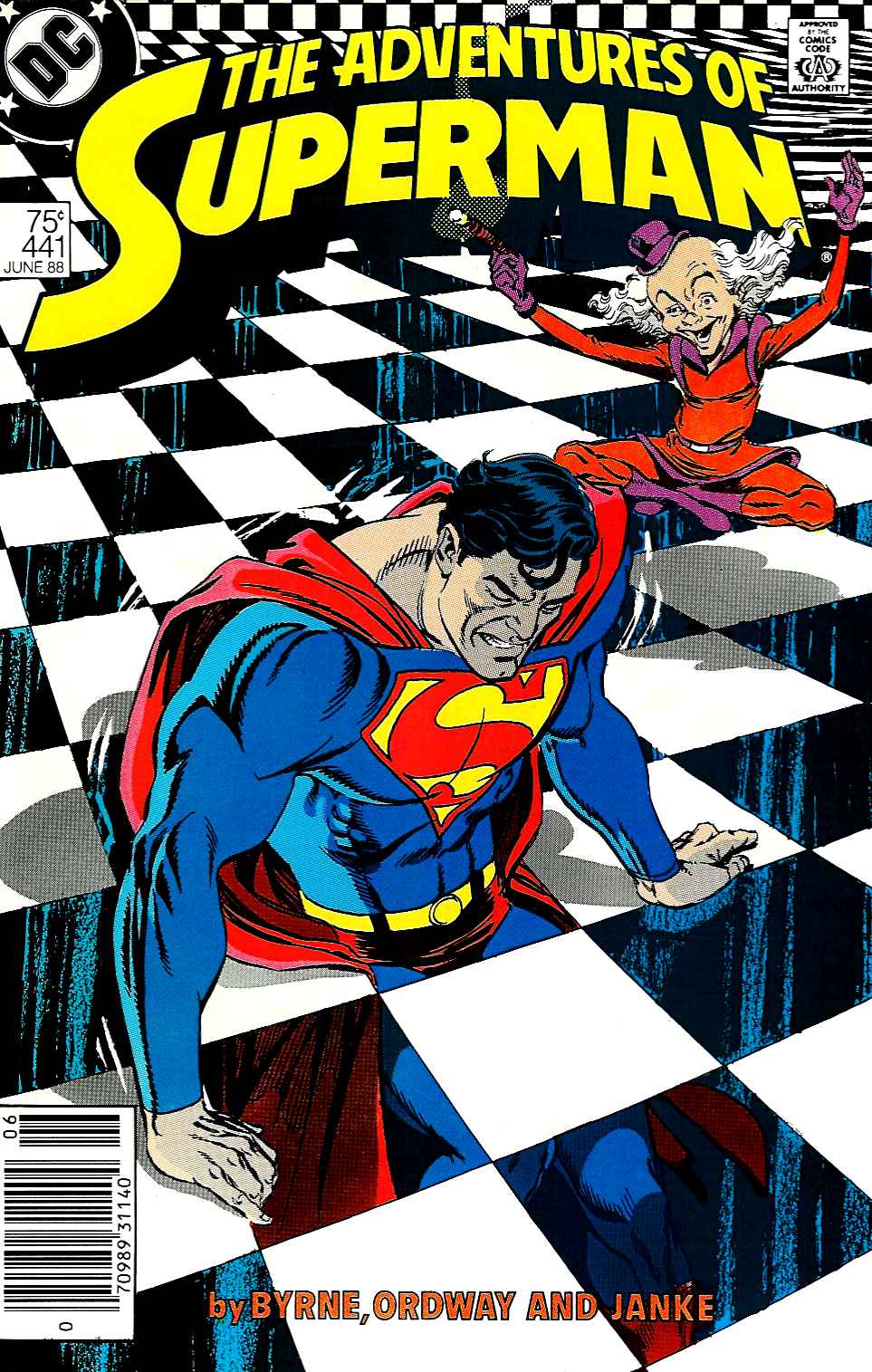 Read online Adventures of Superman (1987) comic -  Issue #441 - 1