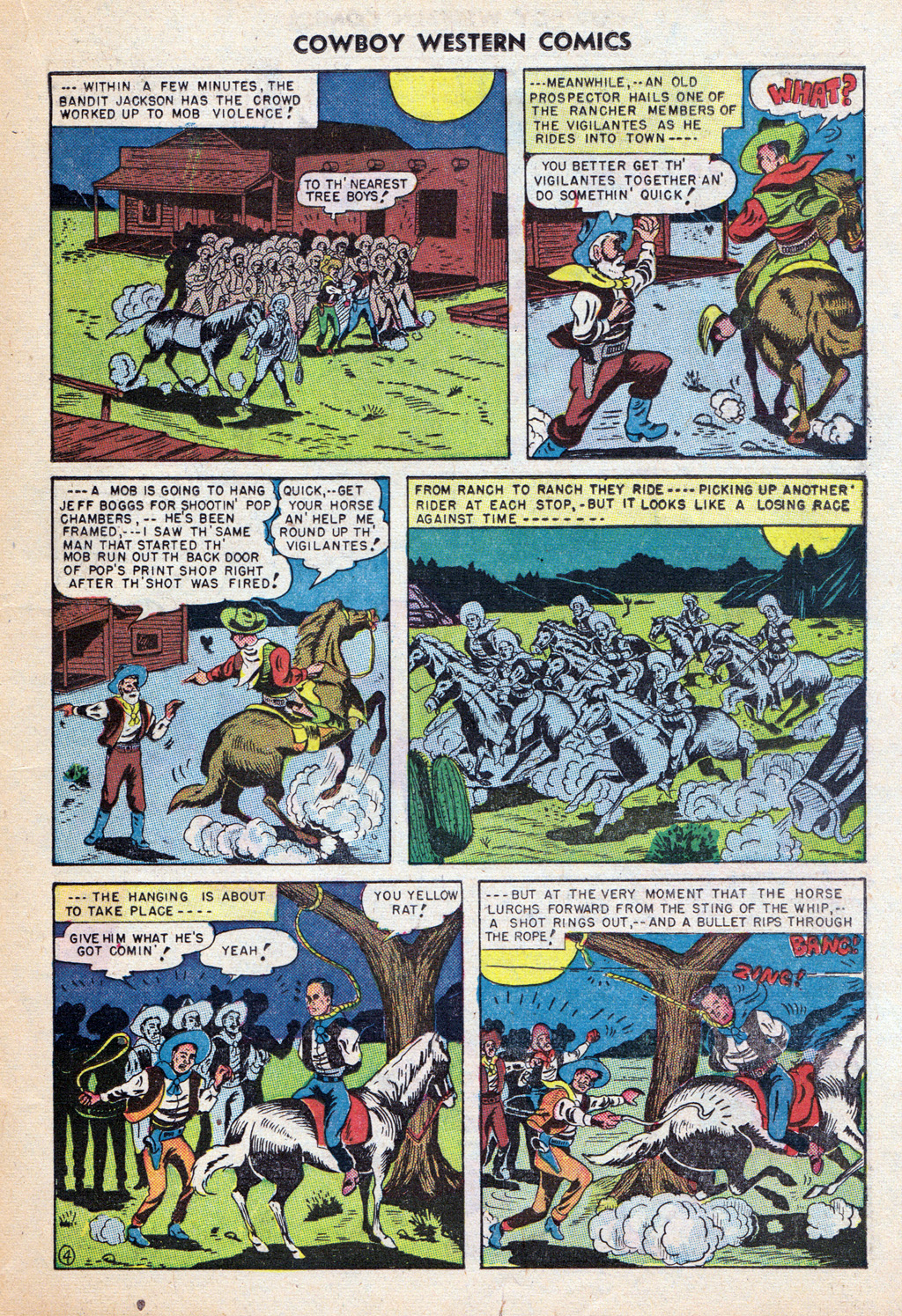 Read online Cowboy Western Comics (1948) comic -  Issue #24 - 23