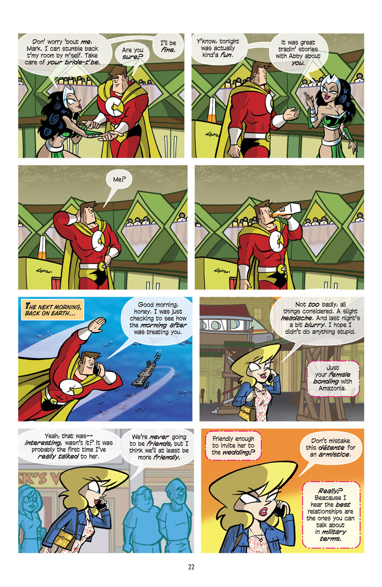 Read online Love and Capes comic -  Issue #11 - 24