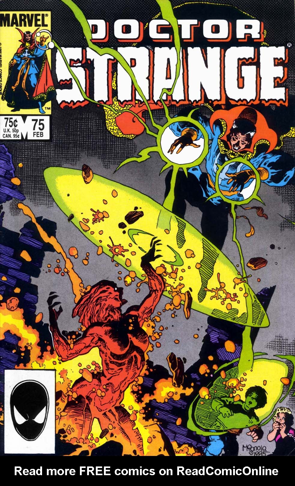 Read online Doctor Strange (1974) comic -  Issue #75 - 1