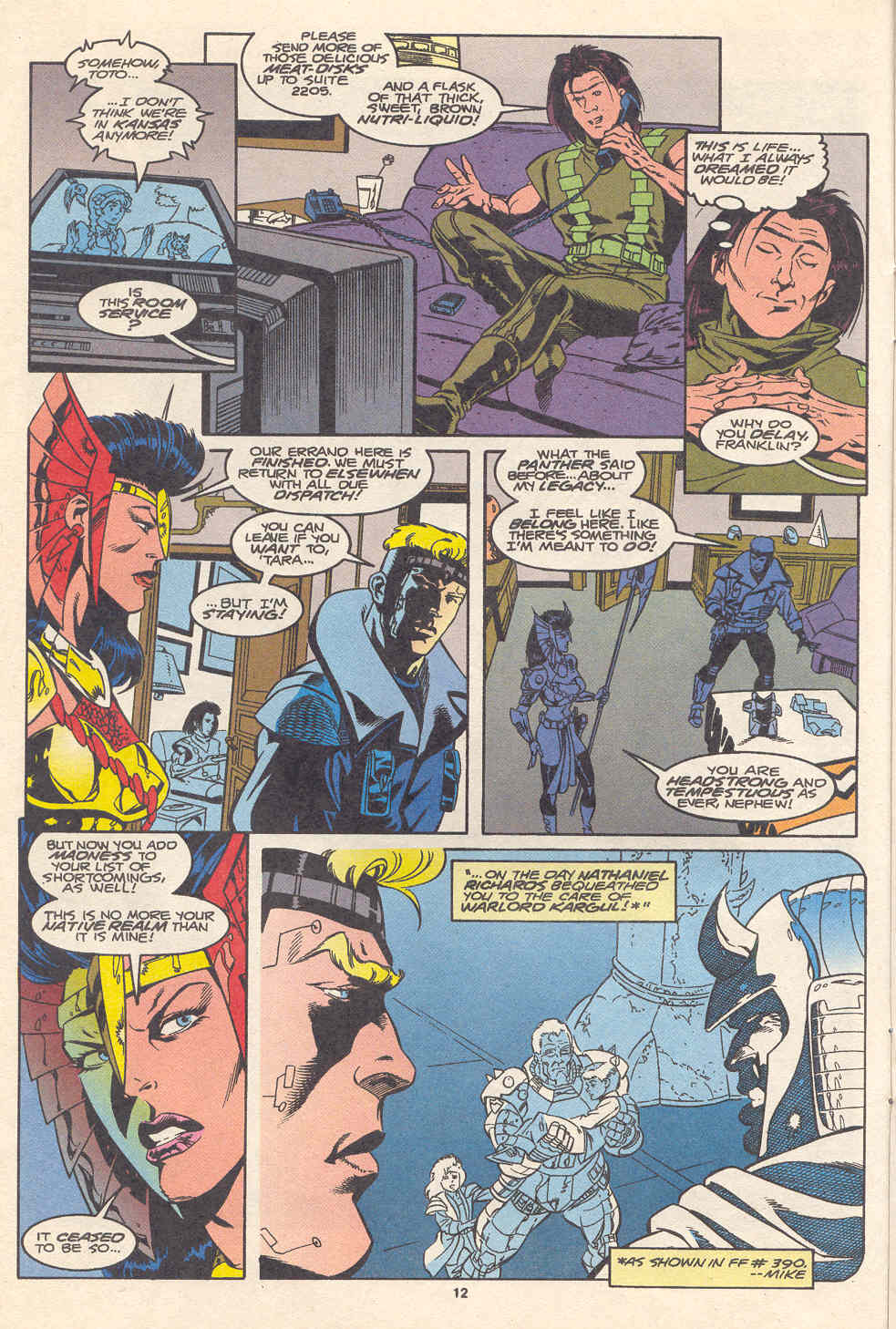 Read online Fantastic Force (1994) comic -  Issue #1 - 11