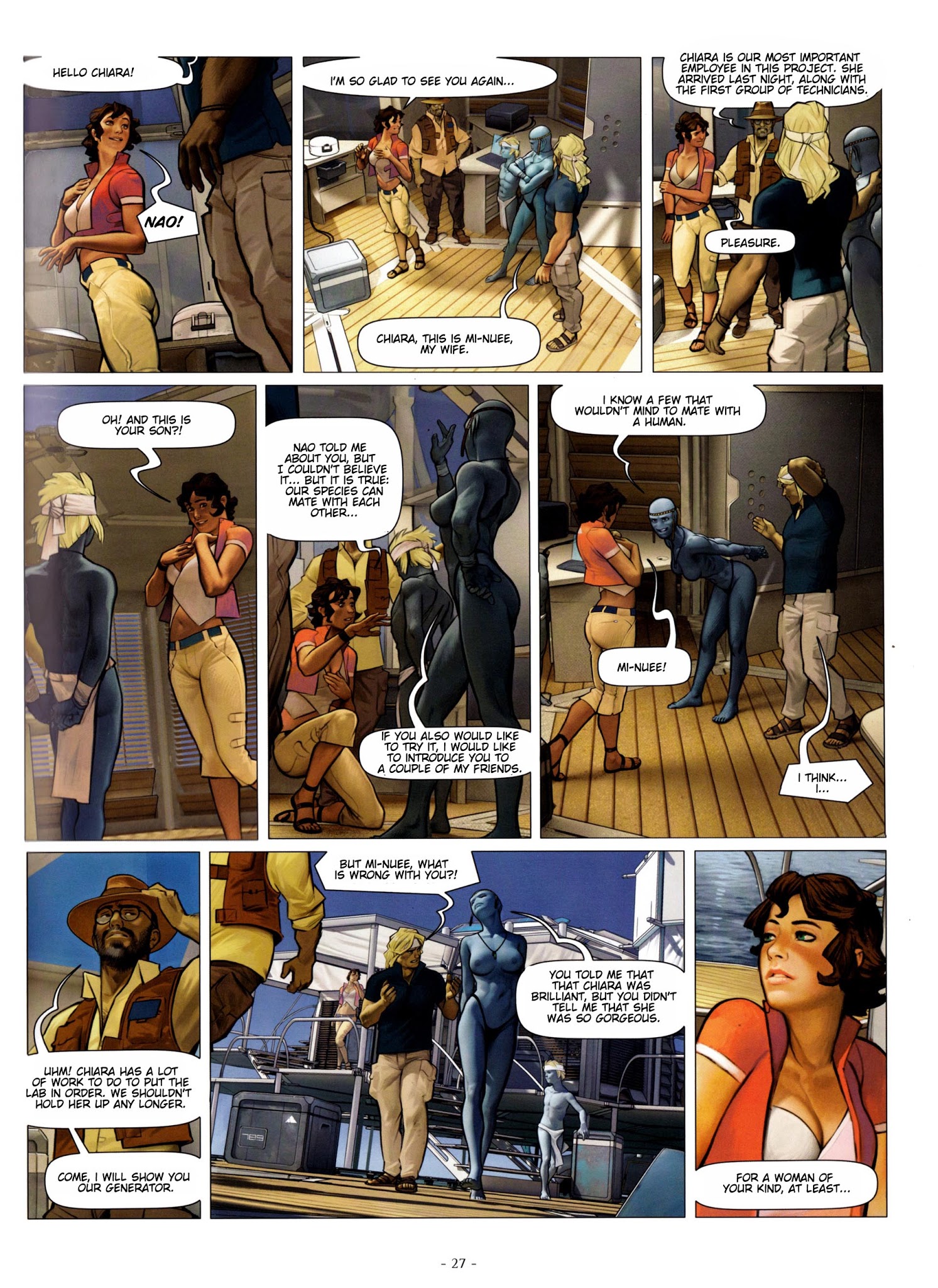Read online Aquablue comic -  Issue #12 - 27
