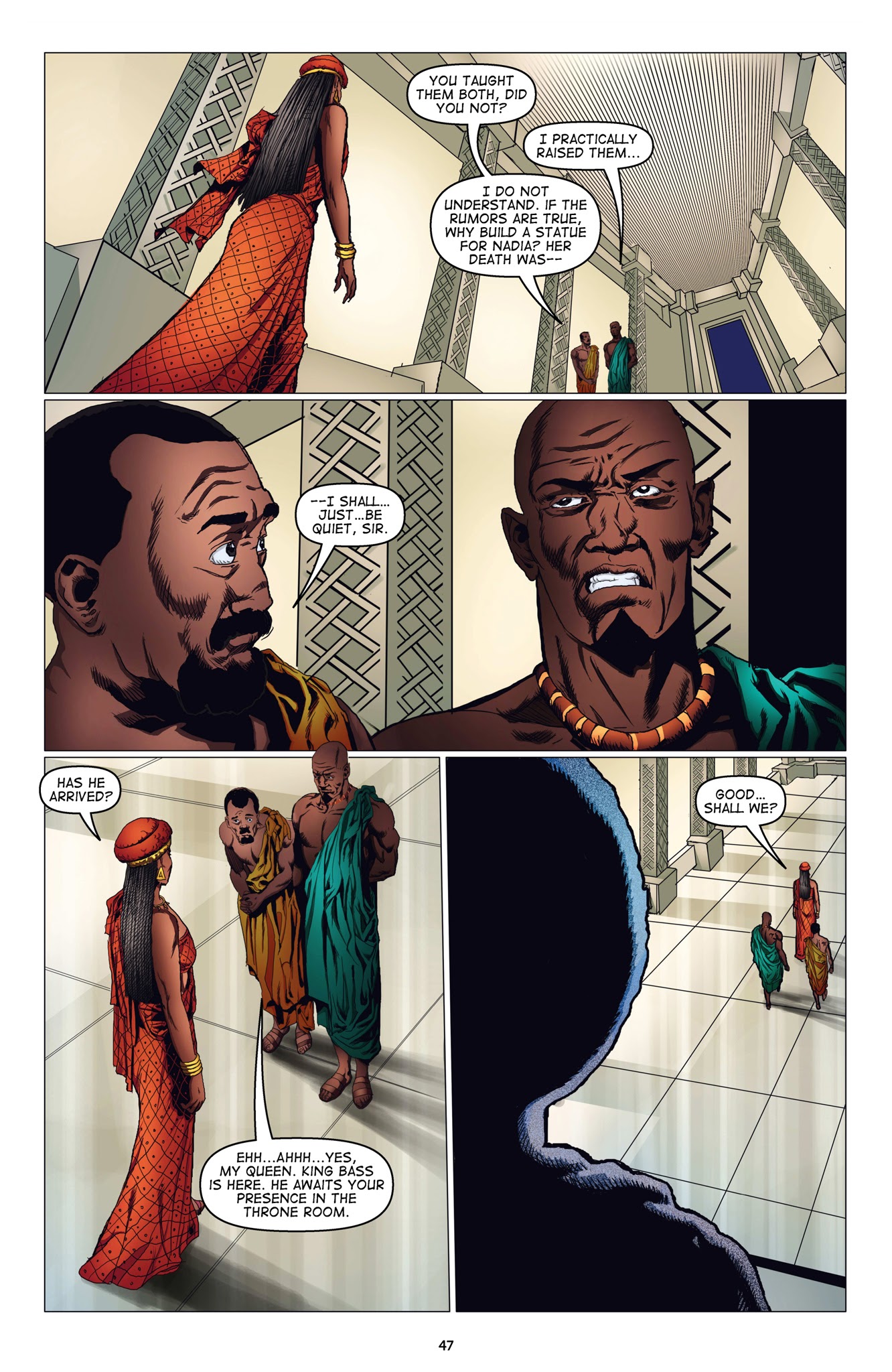 Read online Malika: Warrior Queen comic -  Issue # TPB 1 (Part 1) - 49