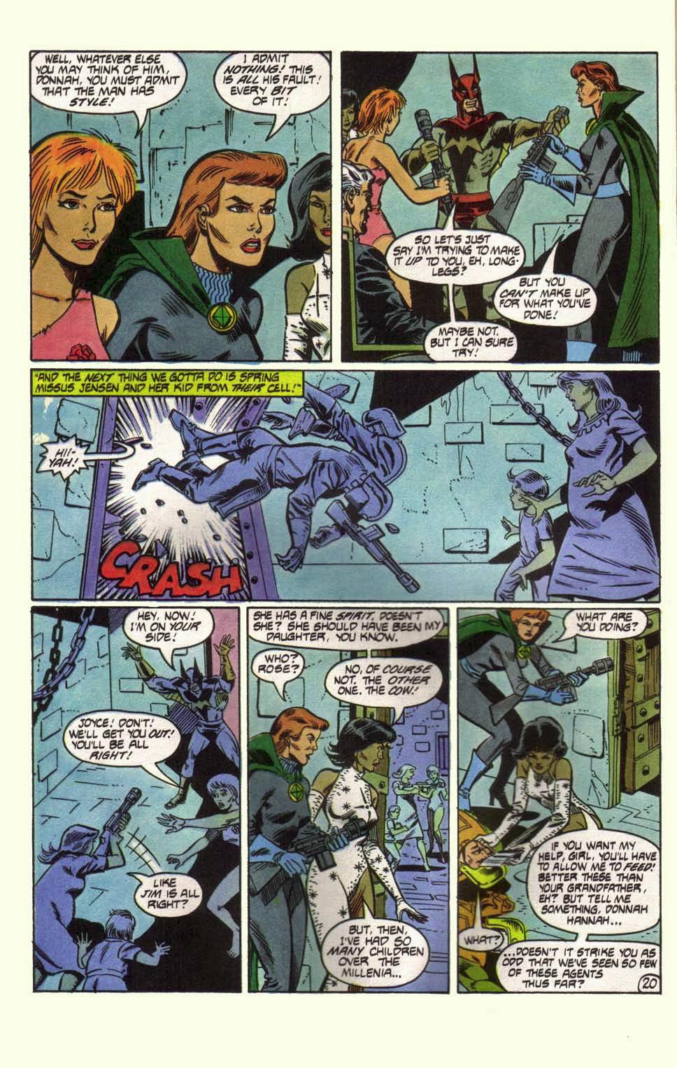 Read online Champions (1986) comic -  Issue #6 - 21