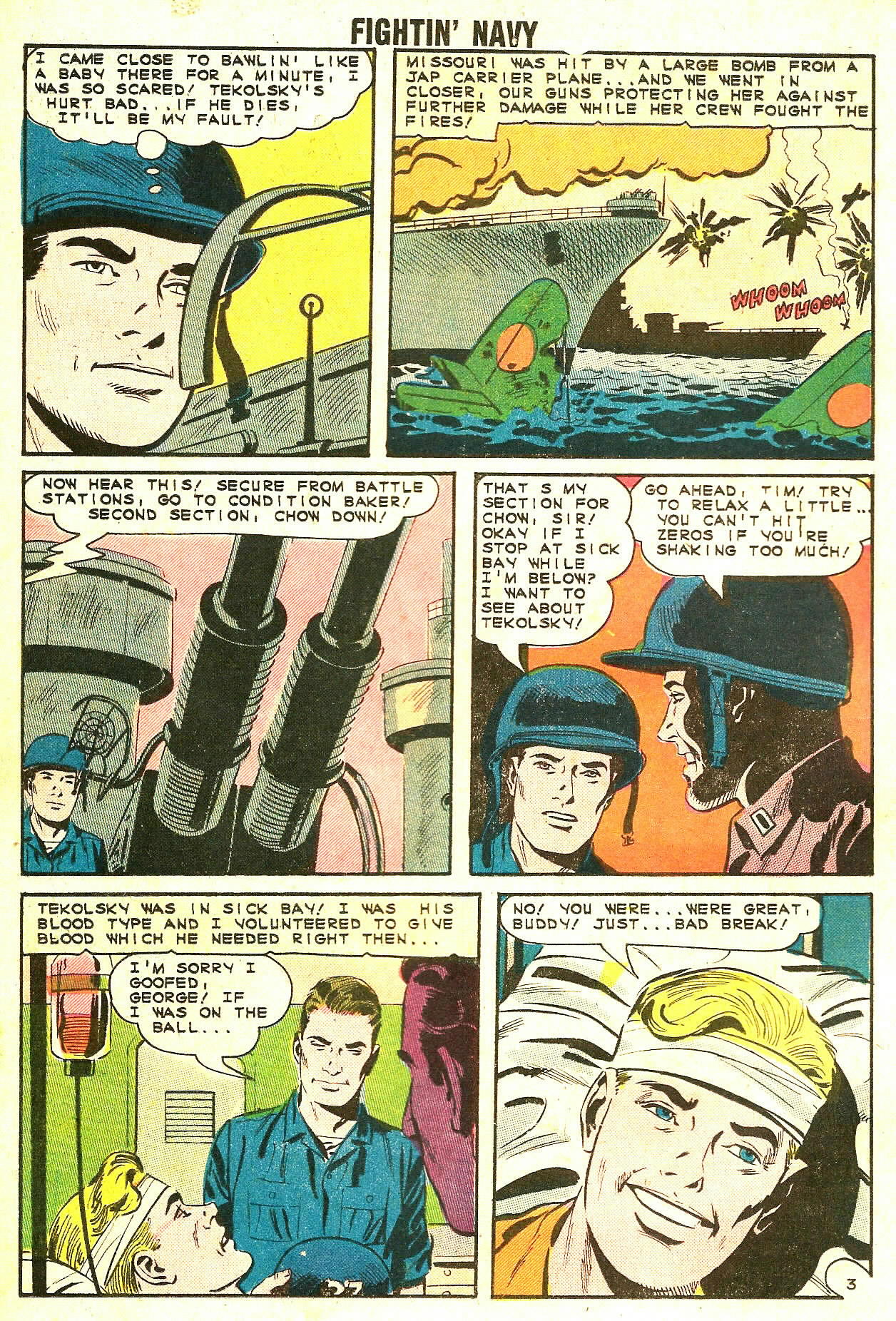 Read online Fightin' Navy comic -  Issue #118 - 18
